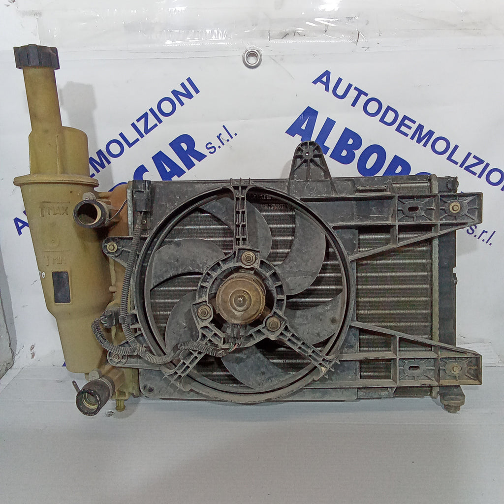 Radiator water cooling+fan Fiat Punto 55 from 1993