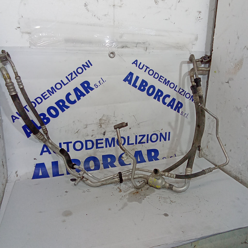 Air conditioning hose (2) pieces Fiat Grande Punto 1.3 Multijet 90 hp
