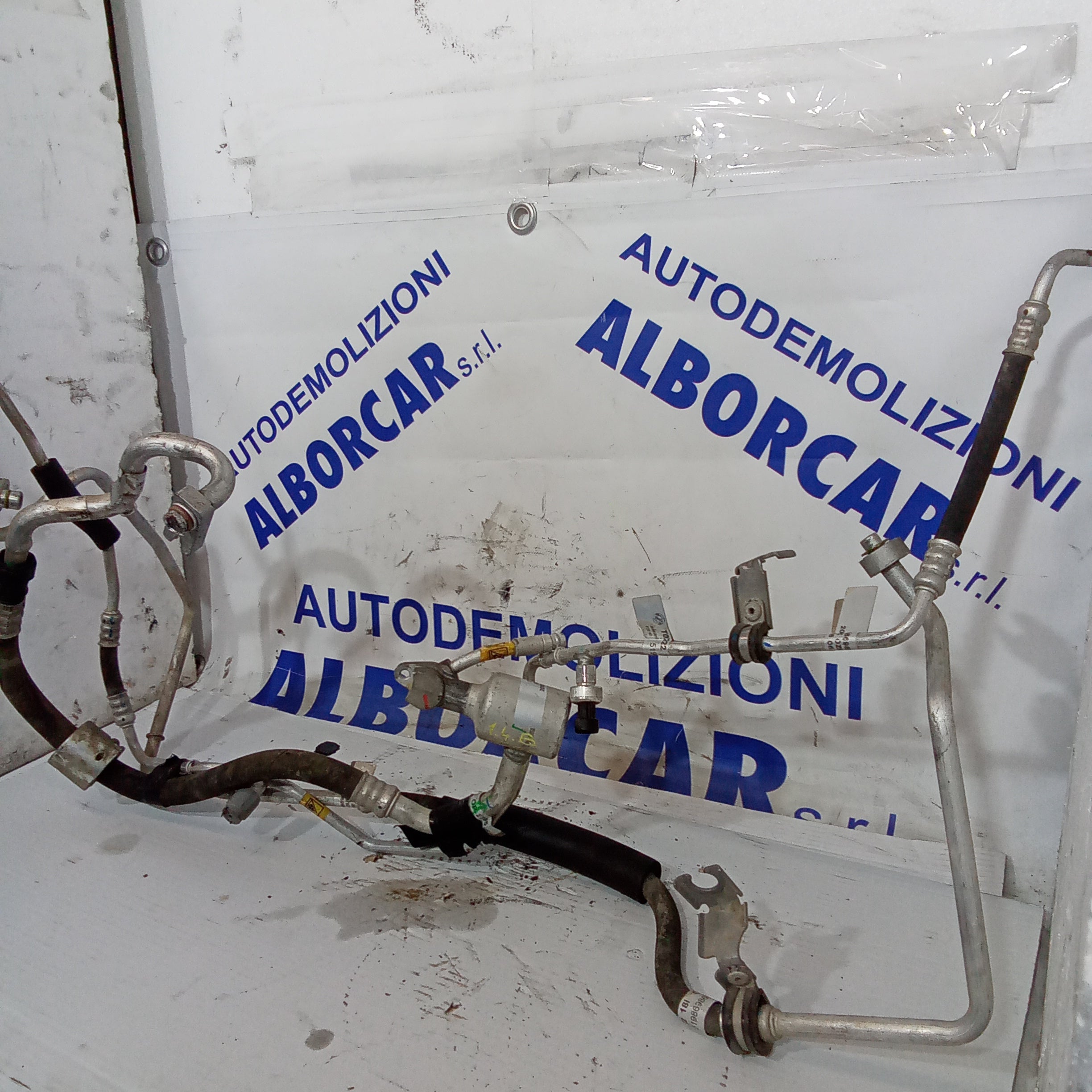 Tubo aria condizionata (2) pezzi fiat tipo 1.4 16v anno 2016