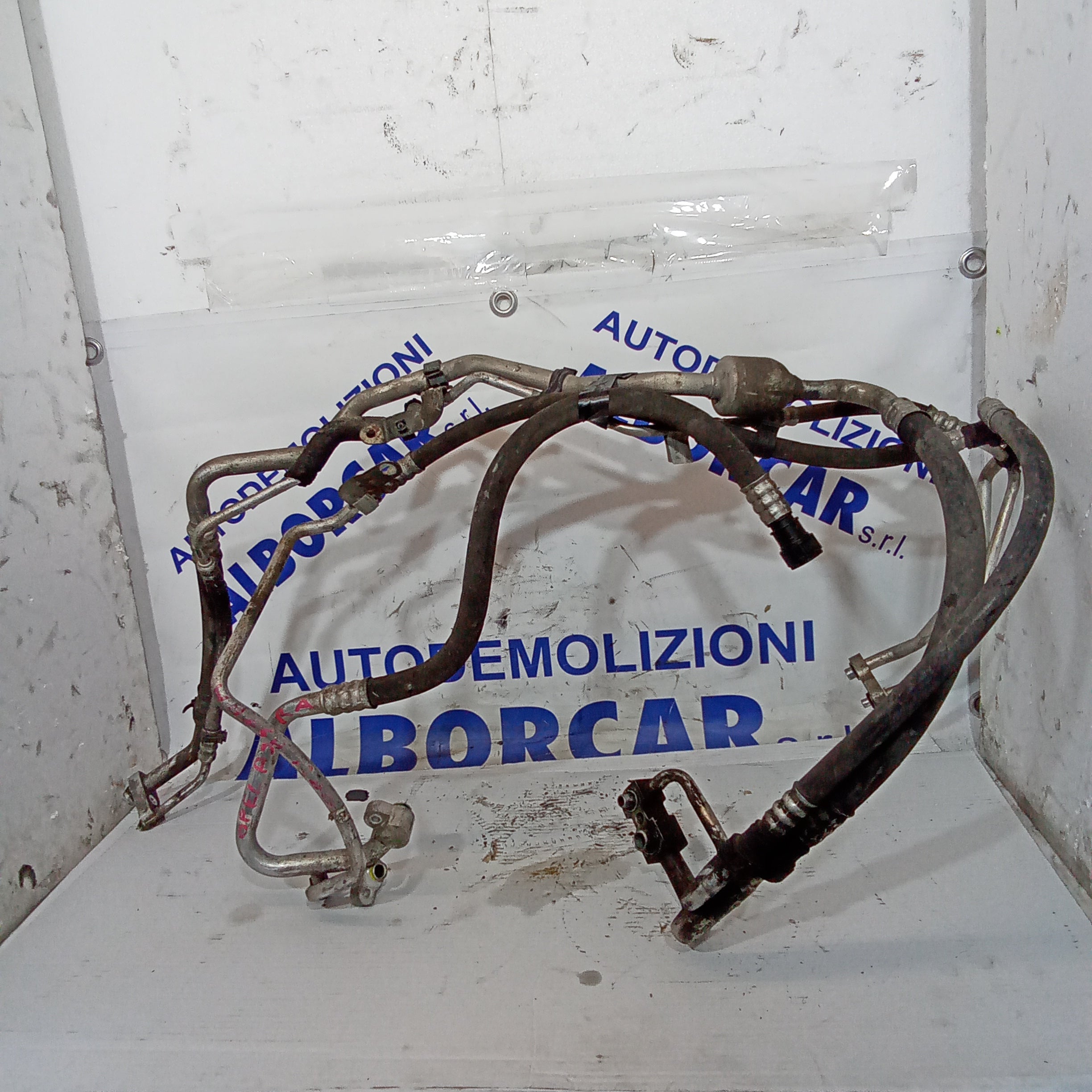 Tubo aria condizionata 2 pezzi opel astra