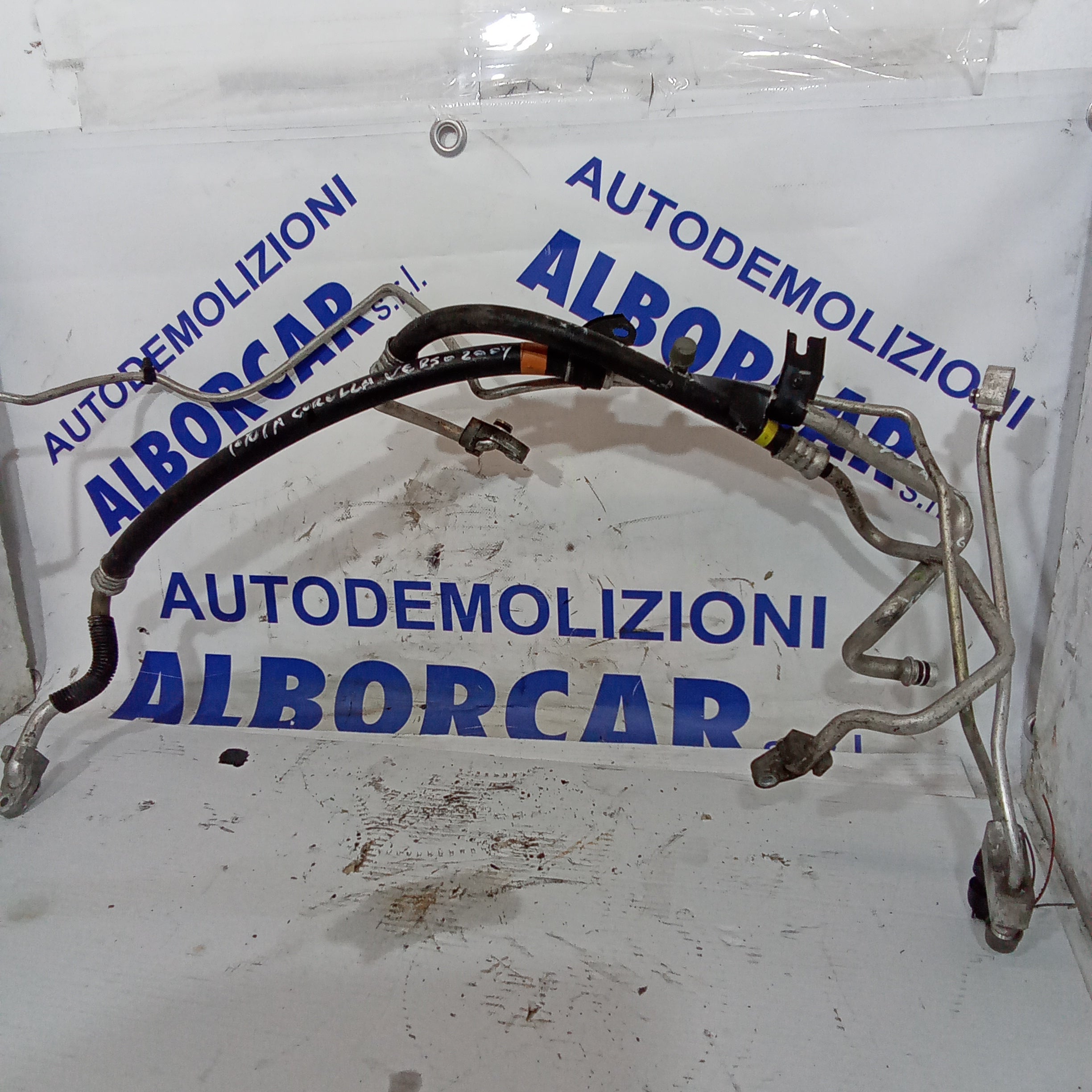 Tubo aria condizionata 2 pezzi toyota corolla anno 2007