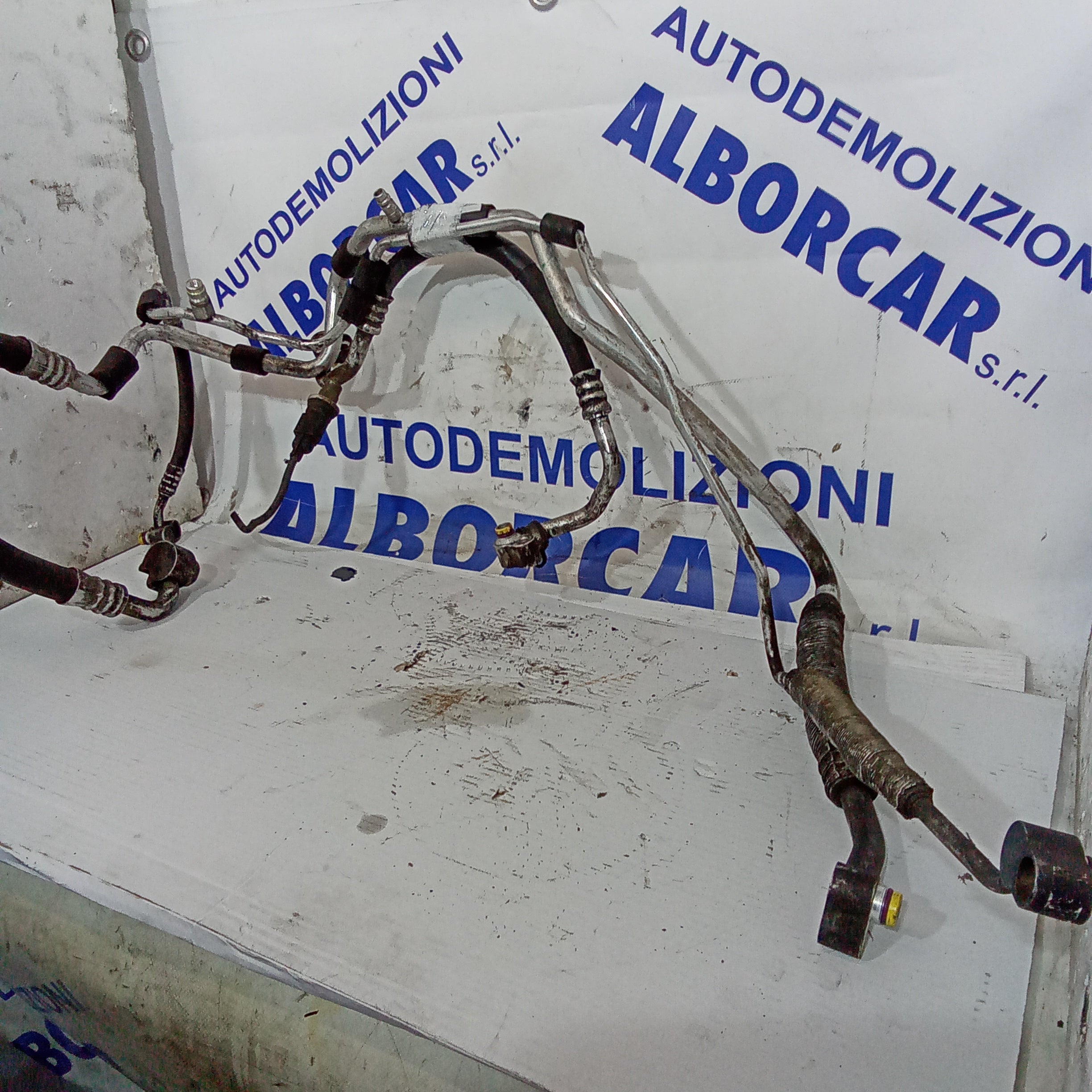 Tubo aria condizionata 2 pezzi audi A3 anno 2004