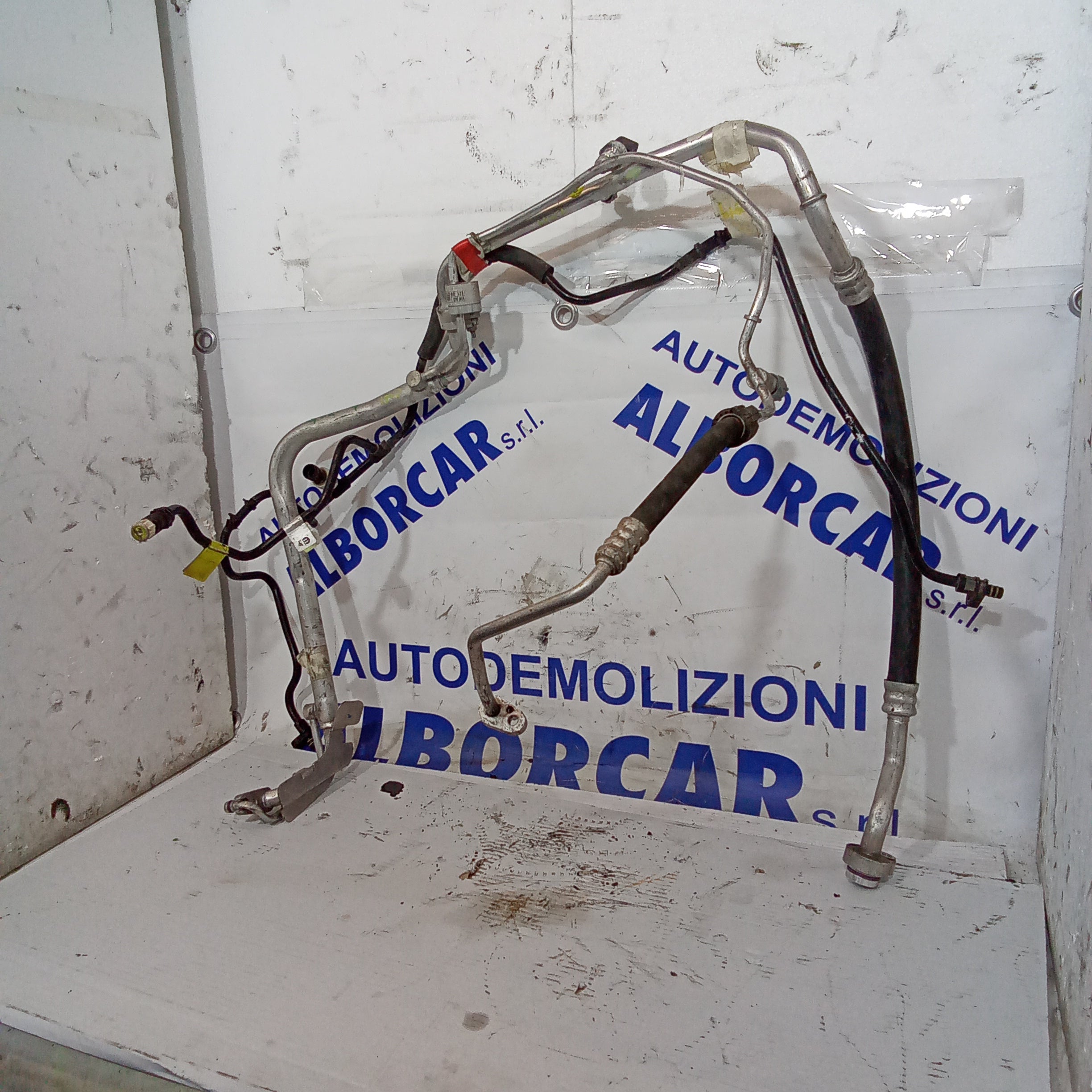 tubo aria condizionata 2 pezzi volkswagen golf serie 7