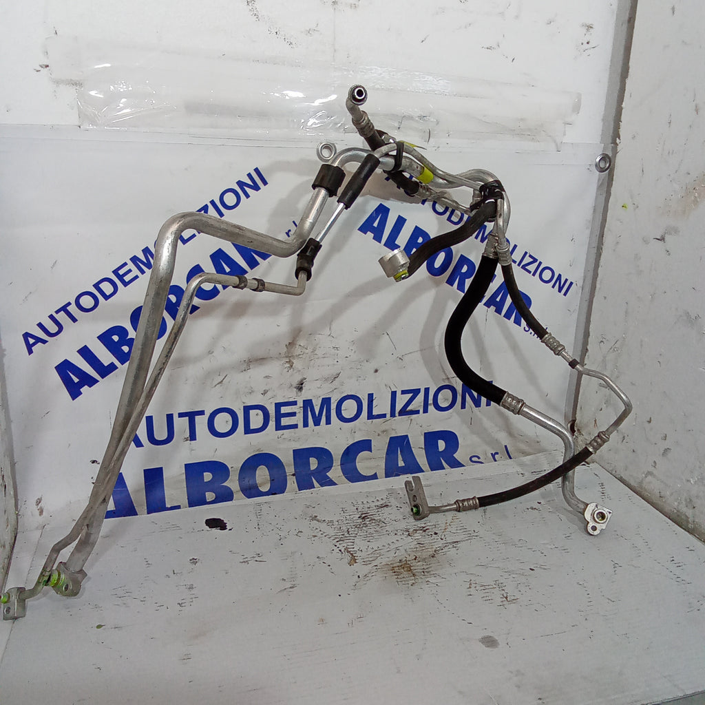 Tubo aria condizionata 2 pezzi fiat panda 1.3 multijet anno 2012
