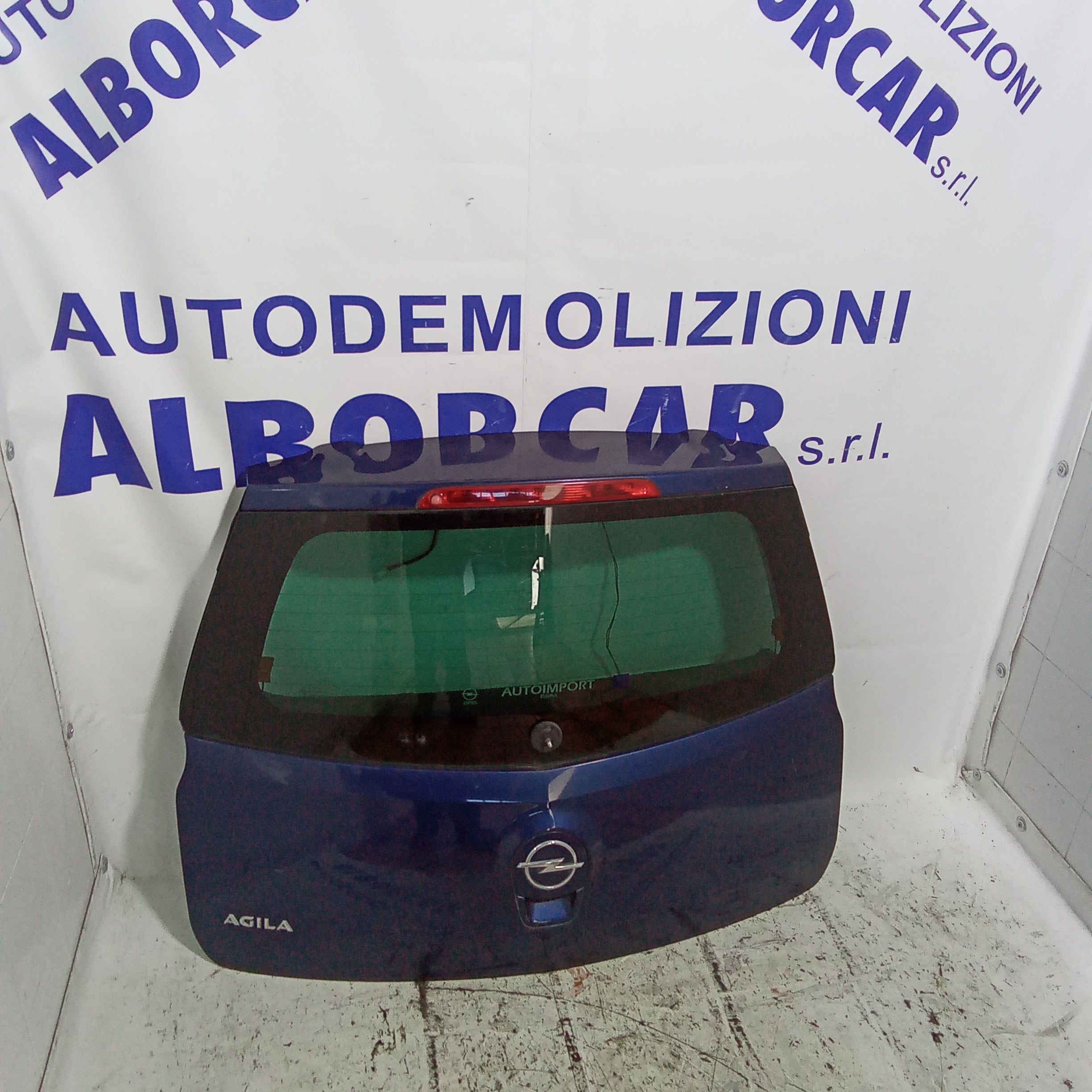 Portellone posteriore (completo)opel agila 1.2 benzina