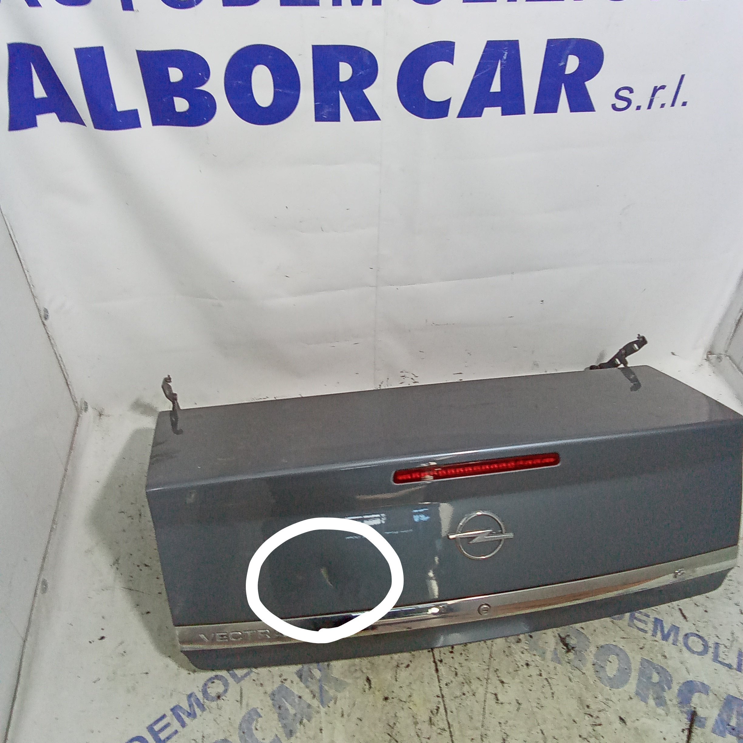 portellone baule posteriore opel vectra 2.2 cdti