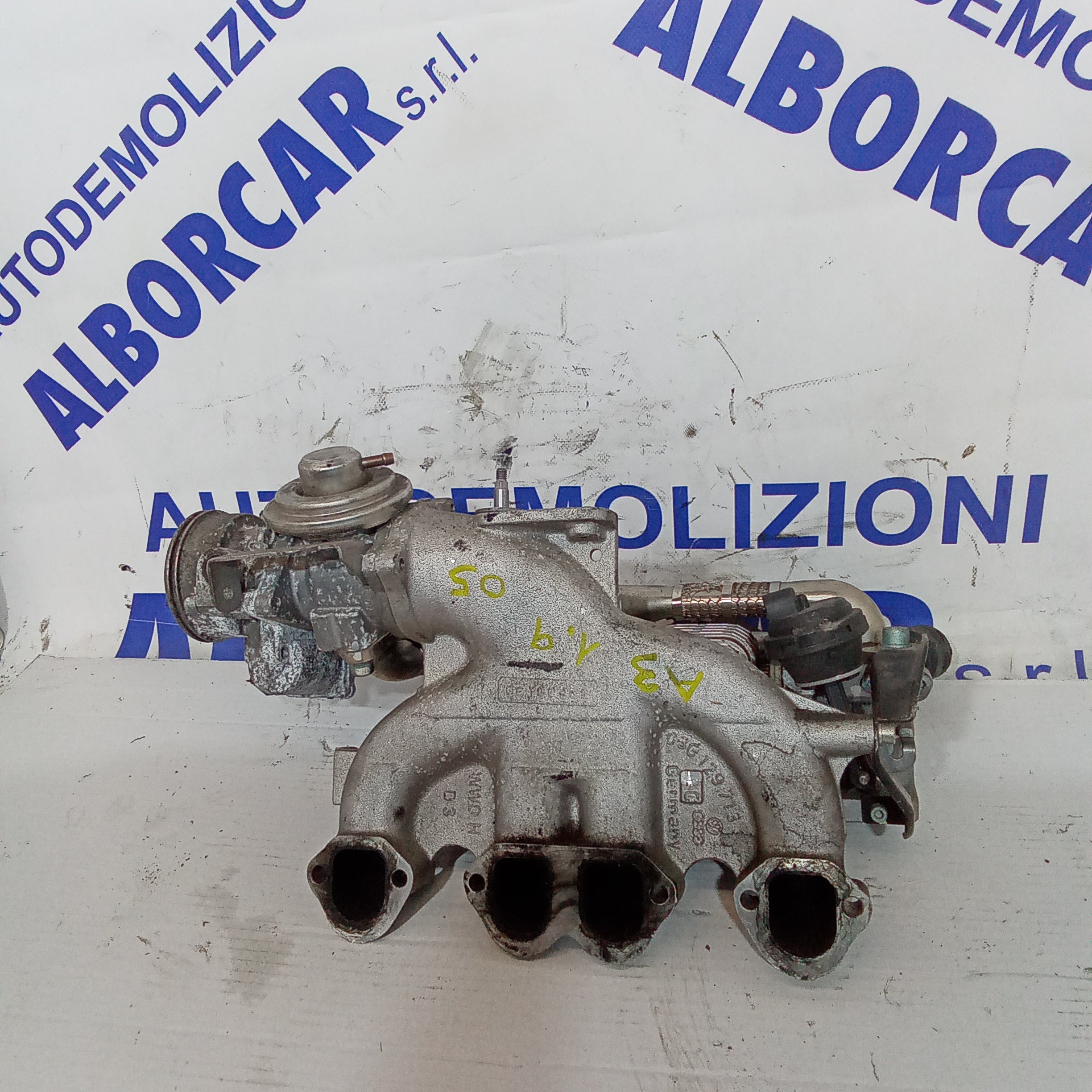Collettore aspirazione completa audi A3 1.9tdi anno 2005