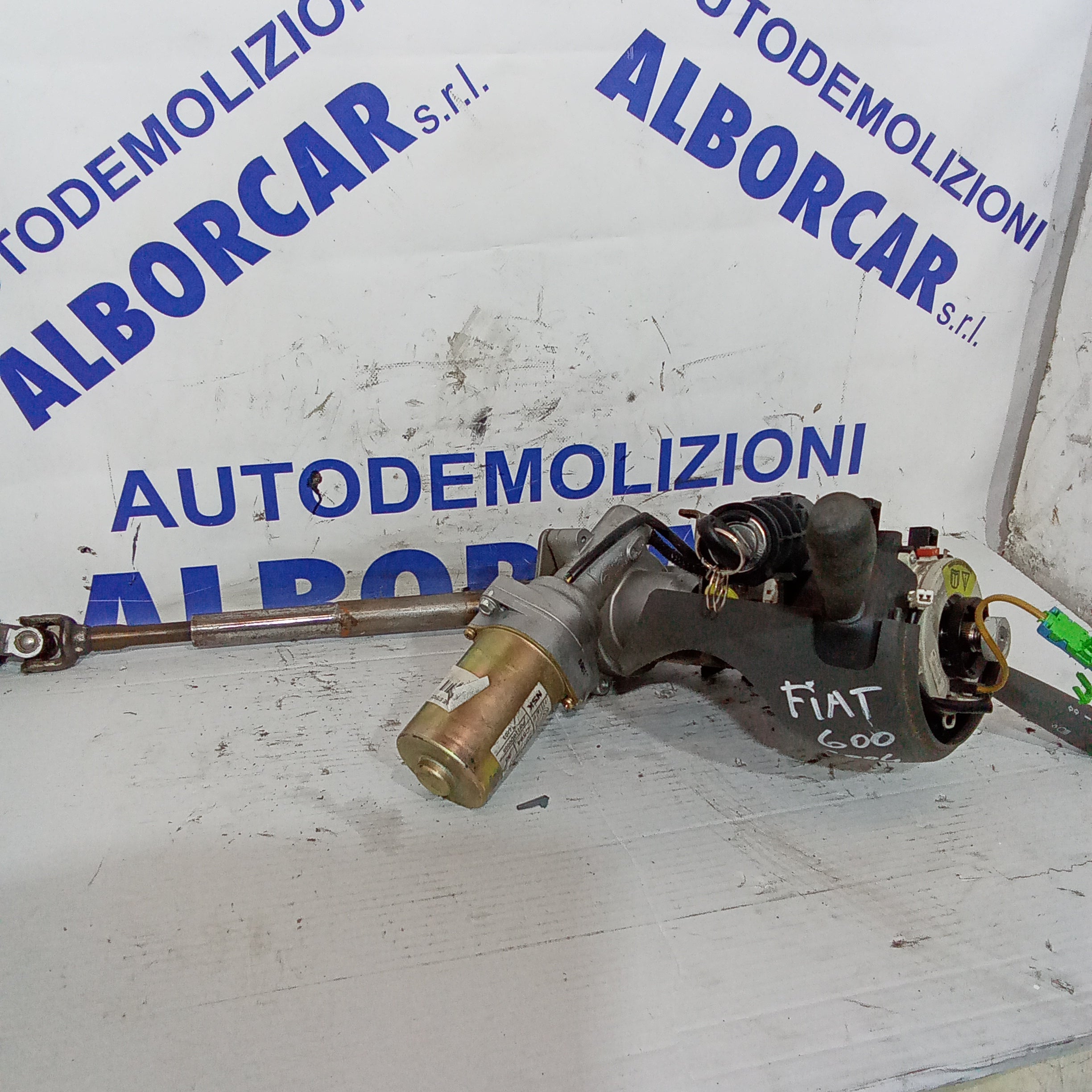 Piantone servosterzo completo fiat 600 anno 2004