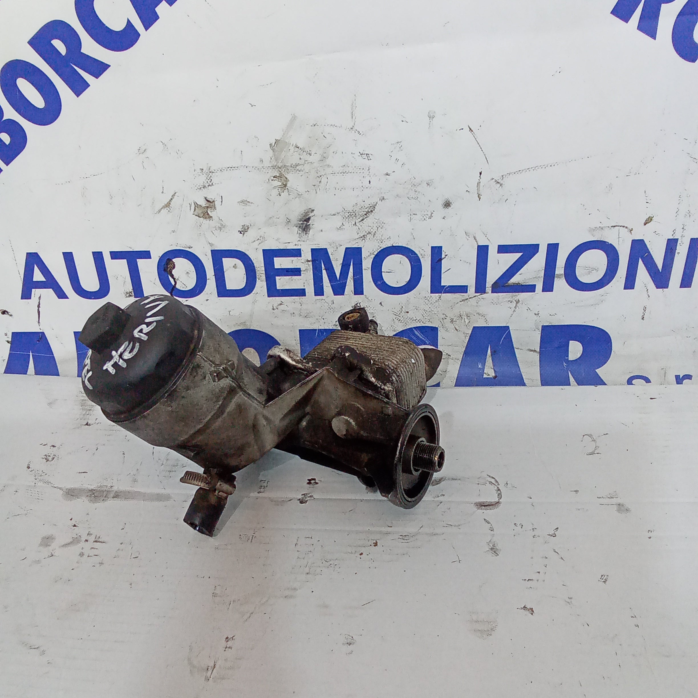 Scatola filtro olio opel meriva 1.7 diesel codice 112161