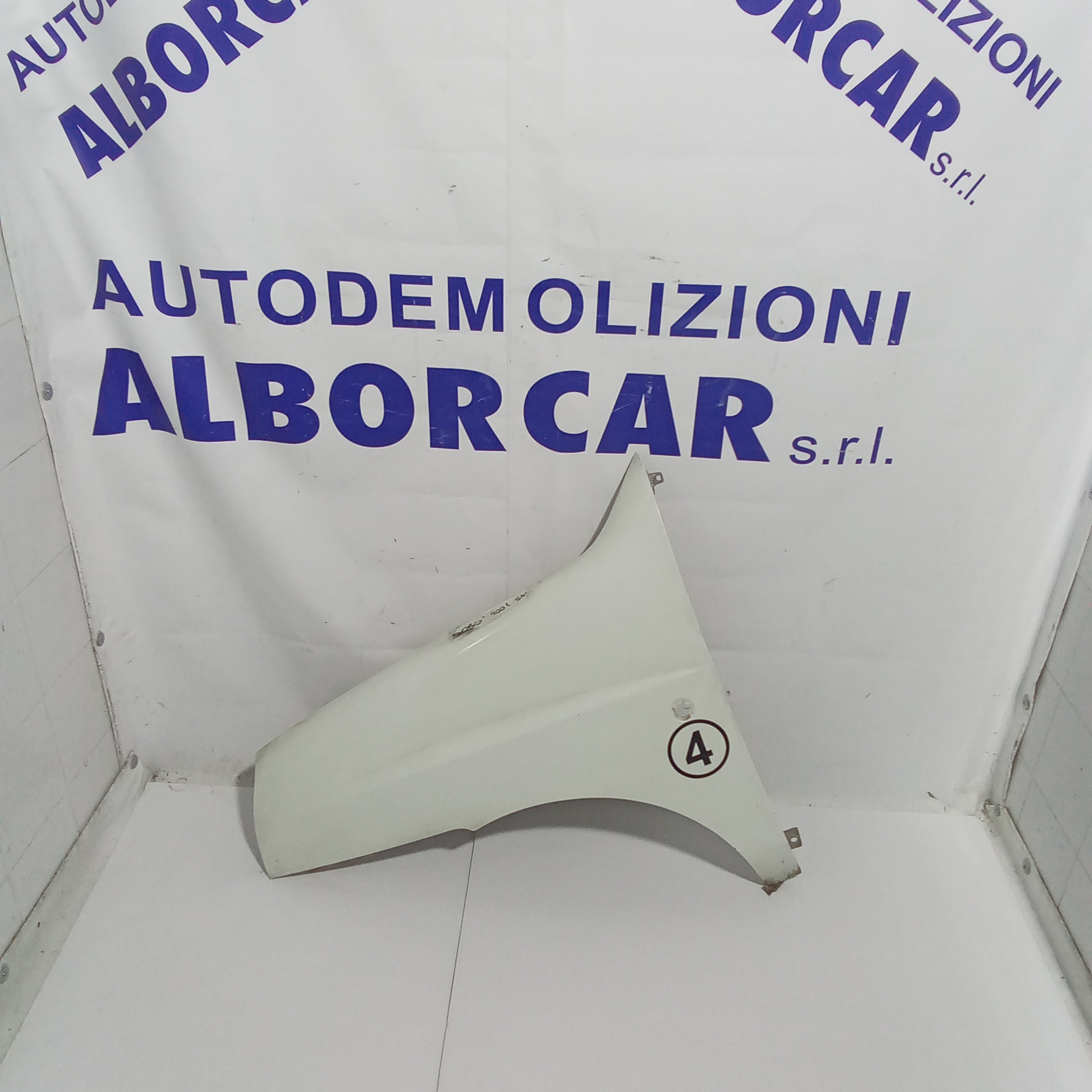 front left mudguard side panel Fiat Doblò JTD year 2002