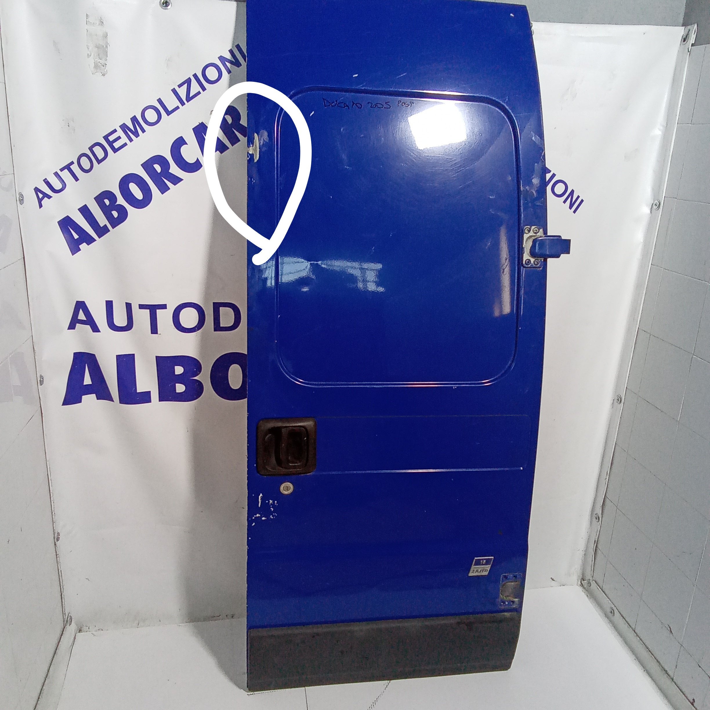 Right rear door Fiat Ducato 15 2.8 JTD year 2005