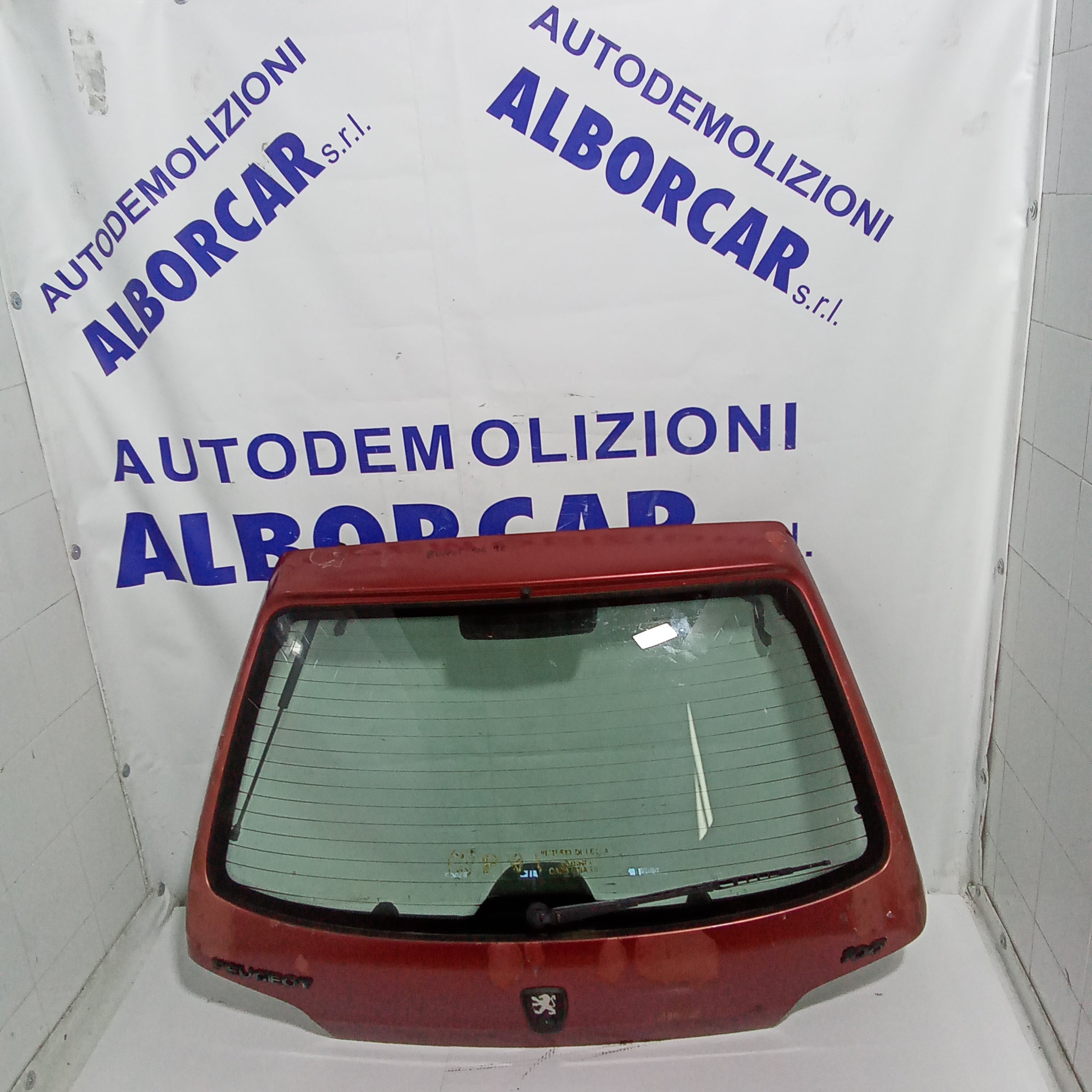 portellone posteriore completo peugeot 106 anno 1992