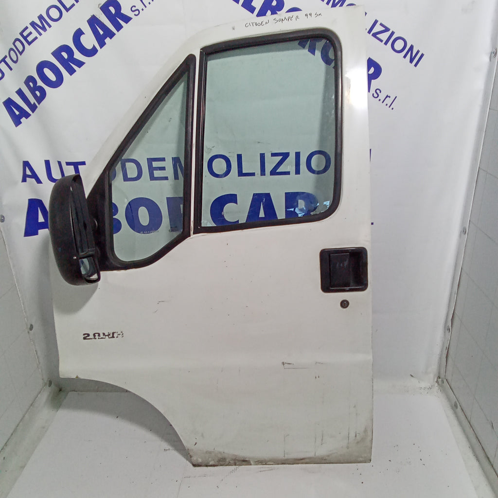 Complete front left door Citroen Jumper 2.8hdi year 1999