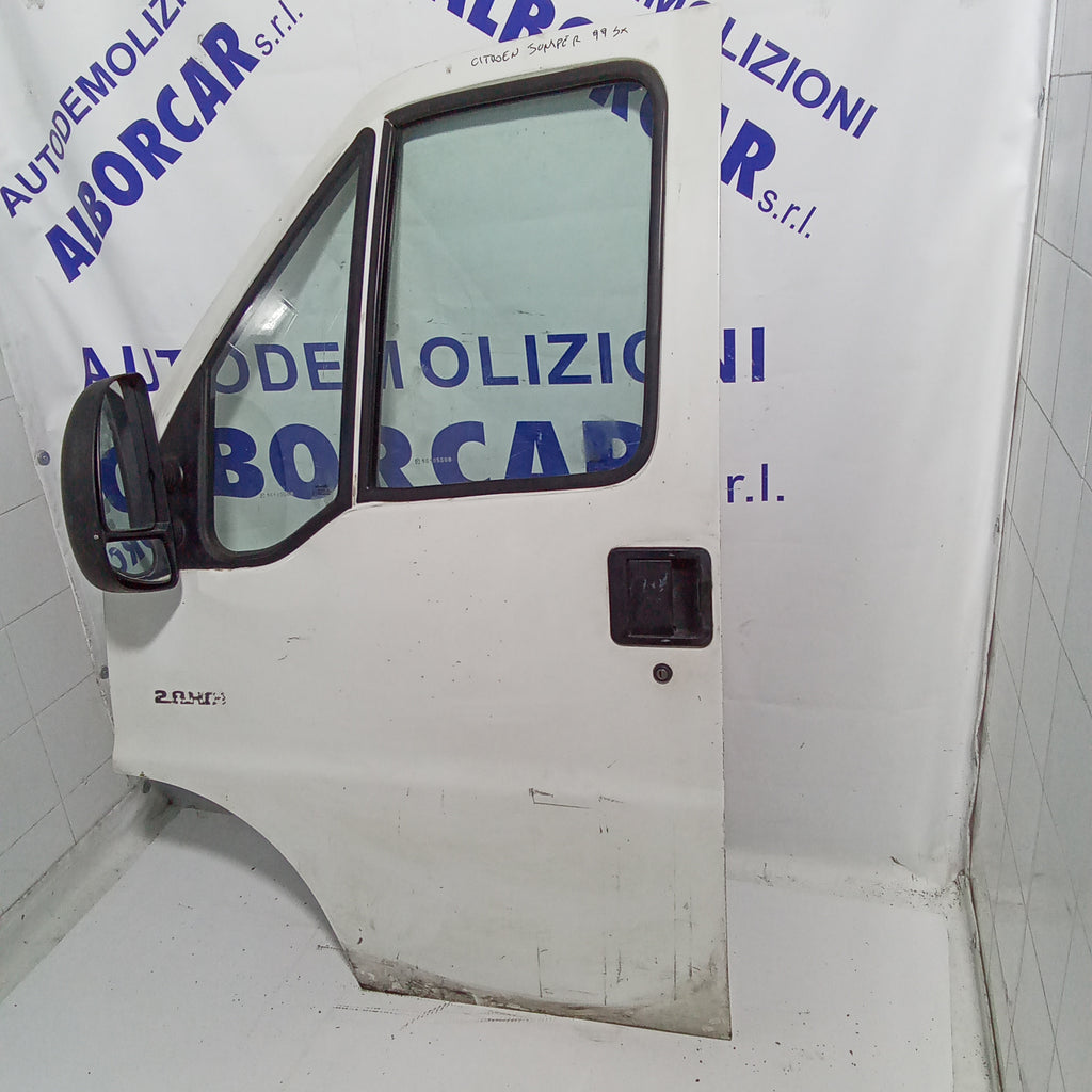 Complete front left door Citroen Jumper 2.8hdi year 1999