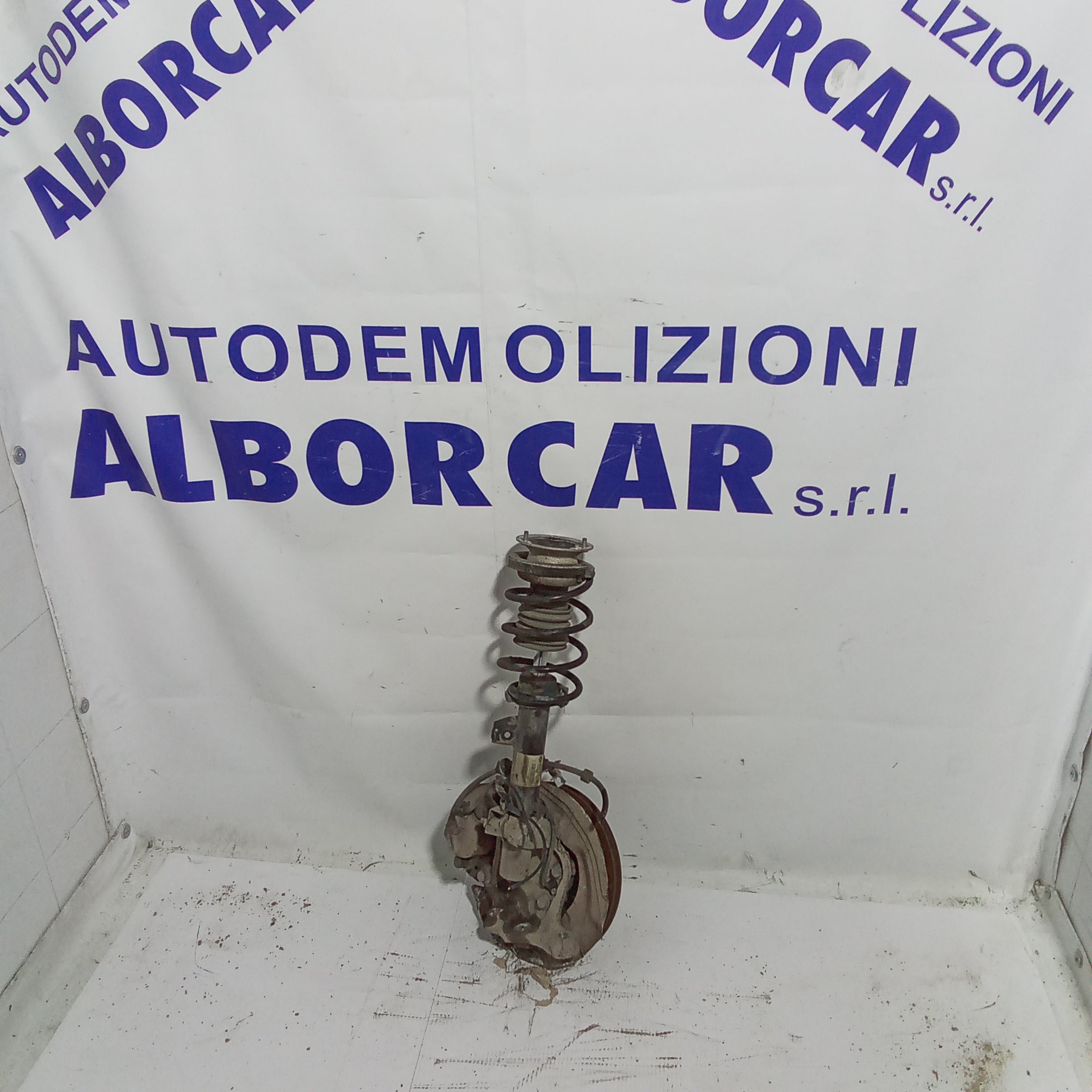 Complete left front knuckle BMW 1 Series 320d year 2007