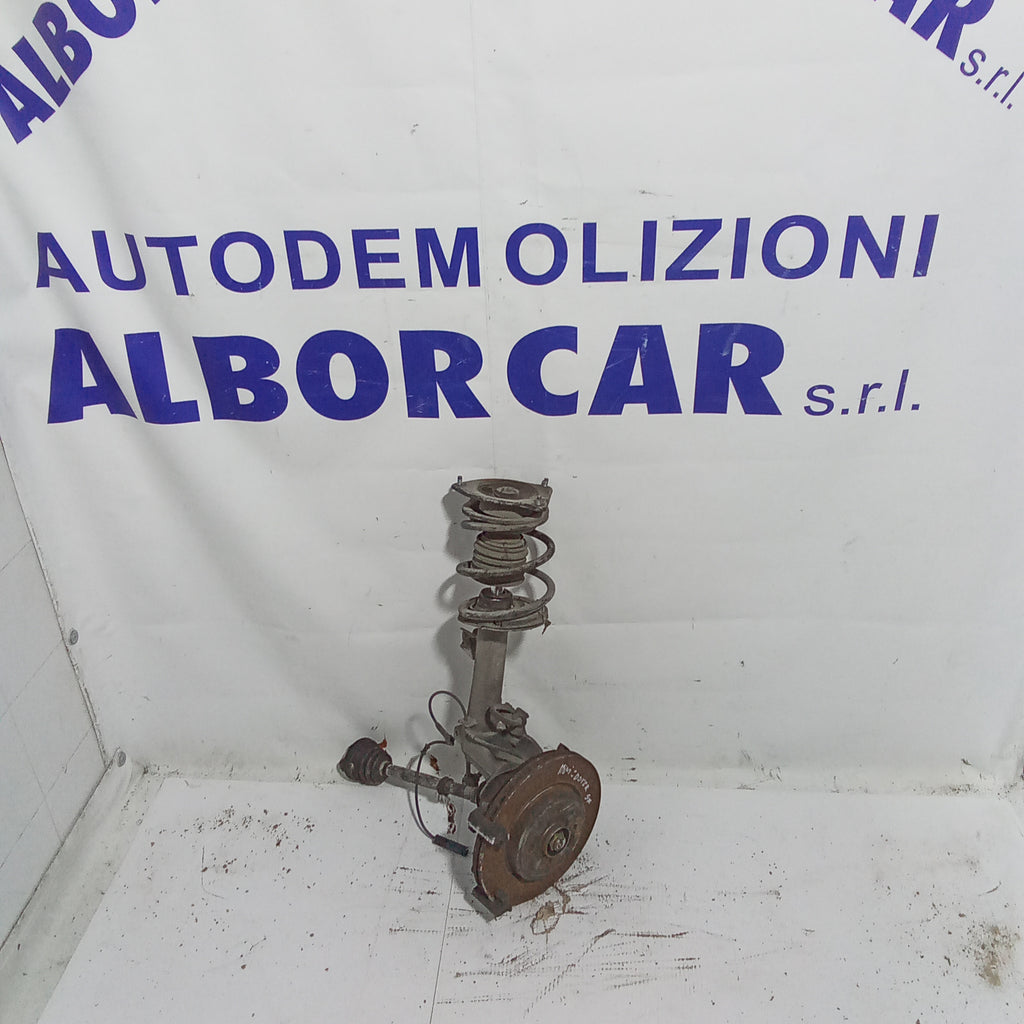 Complete left steering knuckle mini cooper