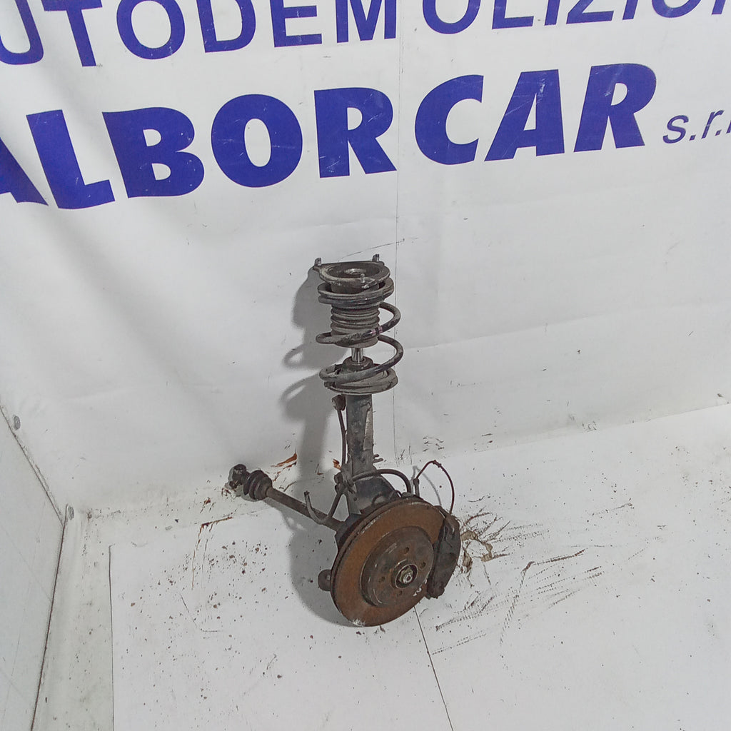 Complete right steering knuckle mini cooper