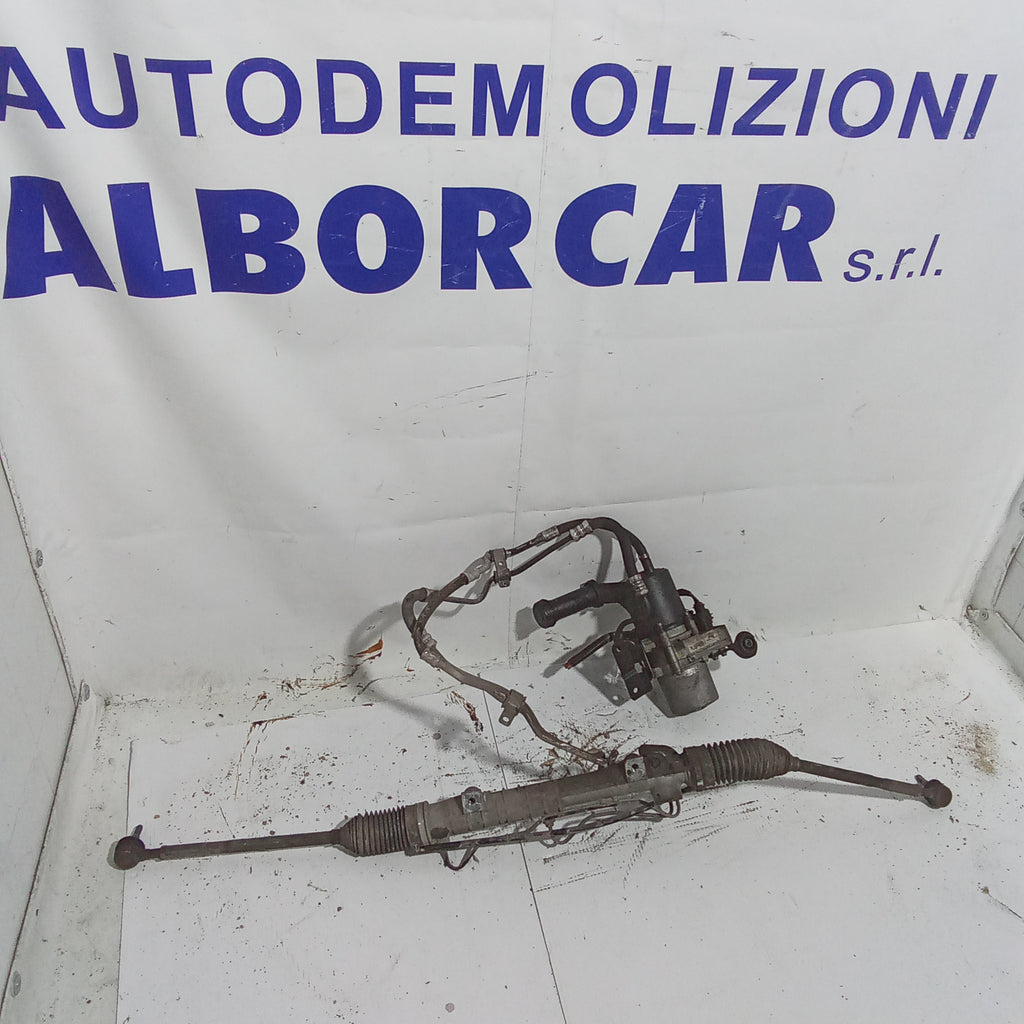 complete steering box with power steering pump Peugeot 307 1.6 petrol