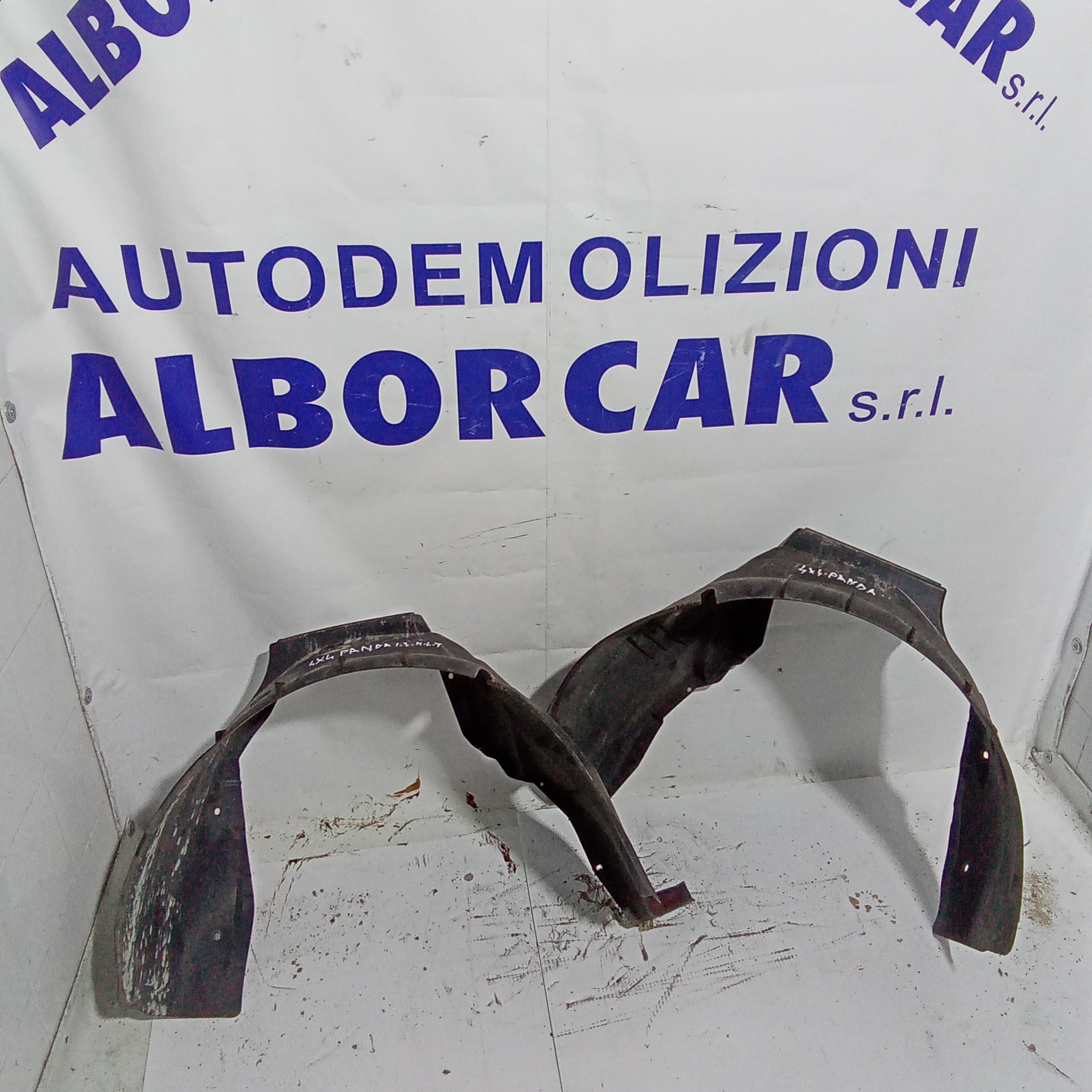 Panda 4x4 front mudguards Fiat 169