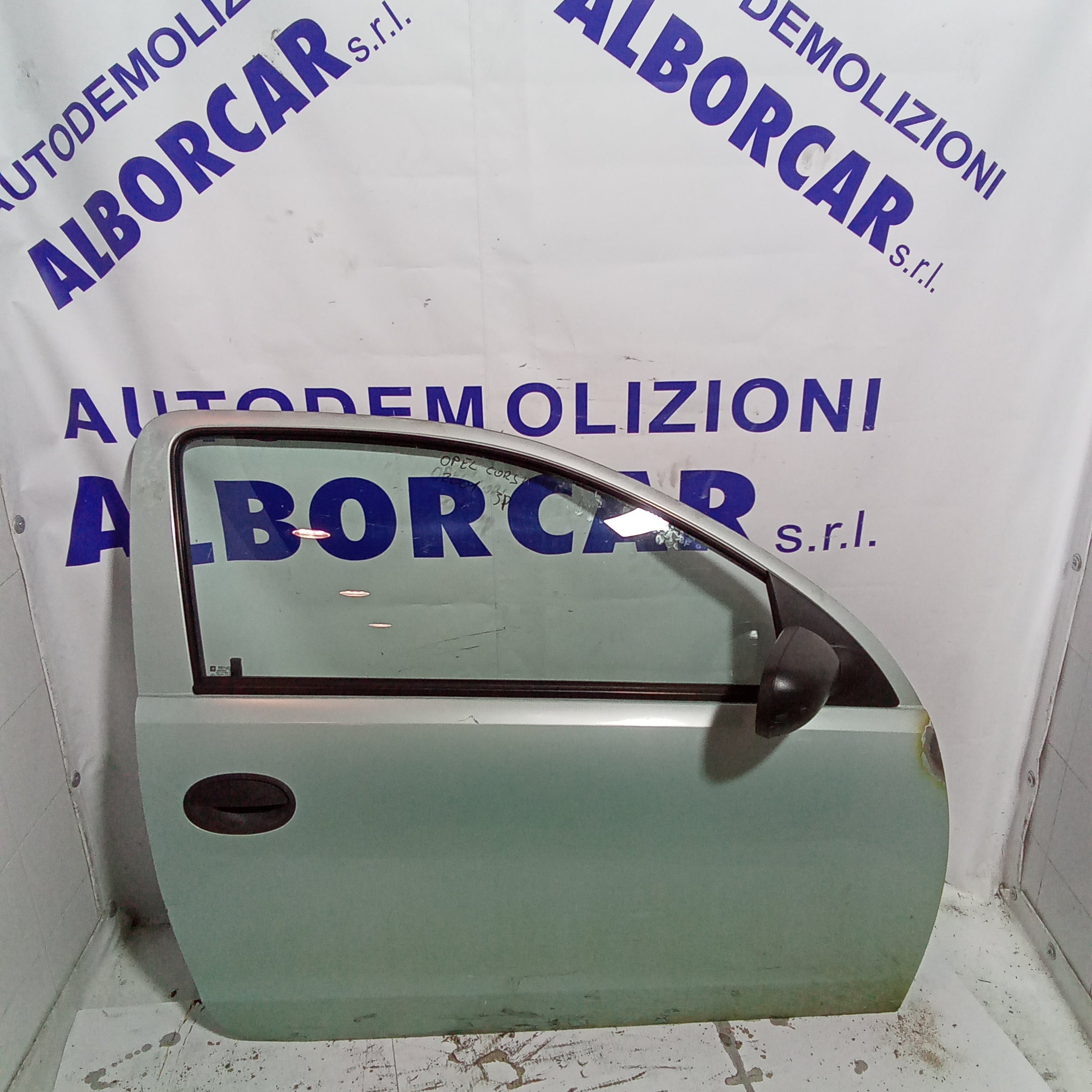 front right door Opel Corsa 3-door year 2001
