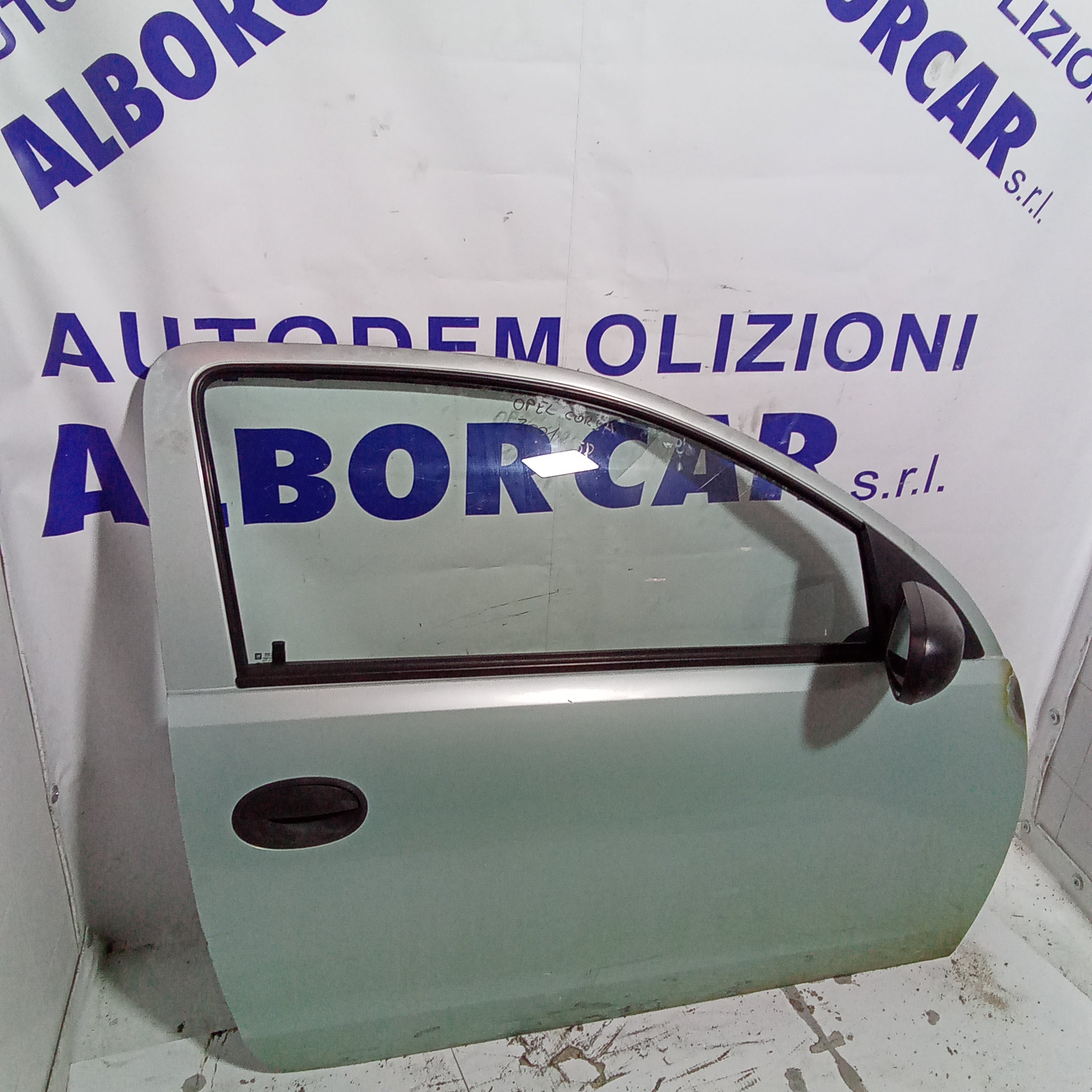 front right door Opel Corsa 3-door year 2001