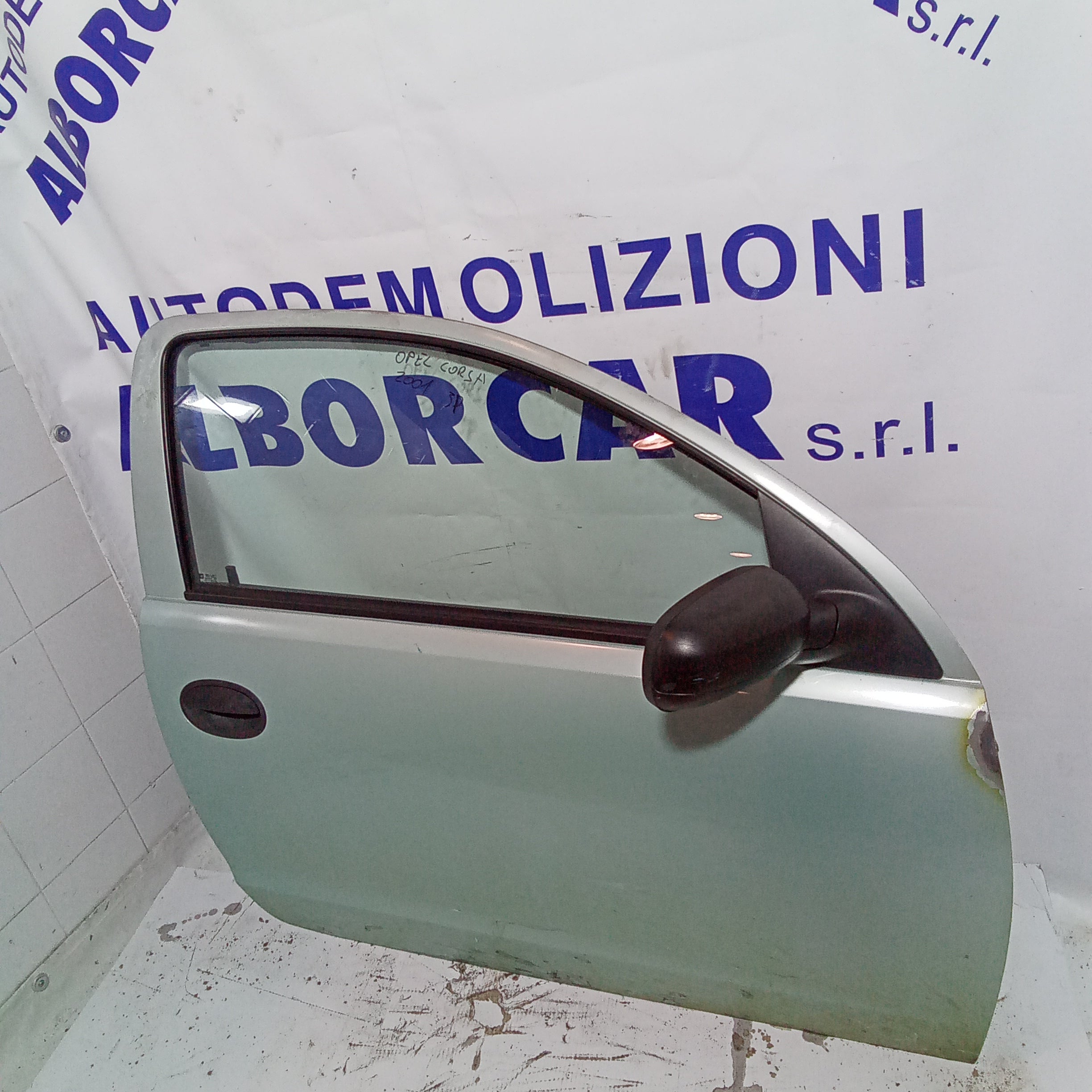front right door Opel Corsa 3-door year 2001