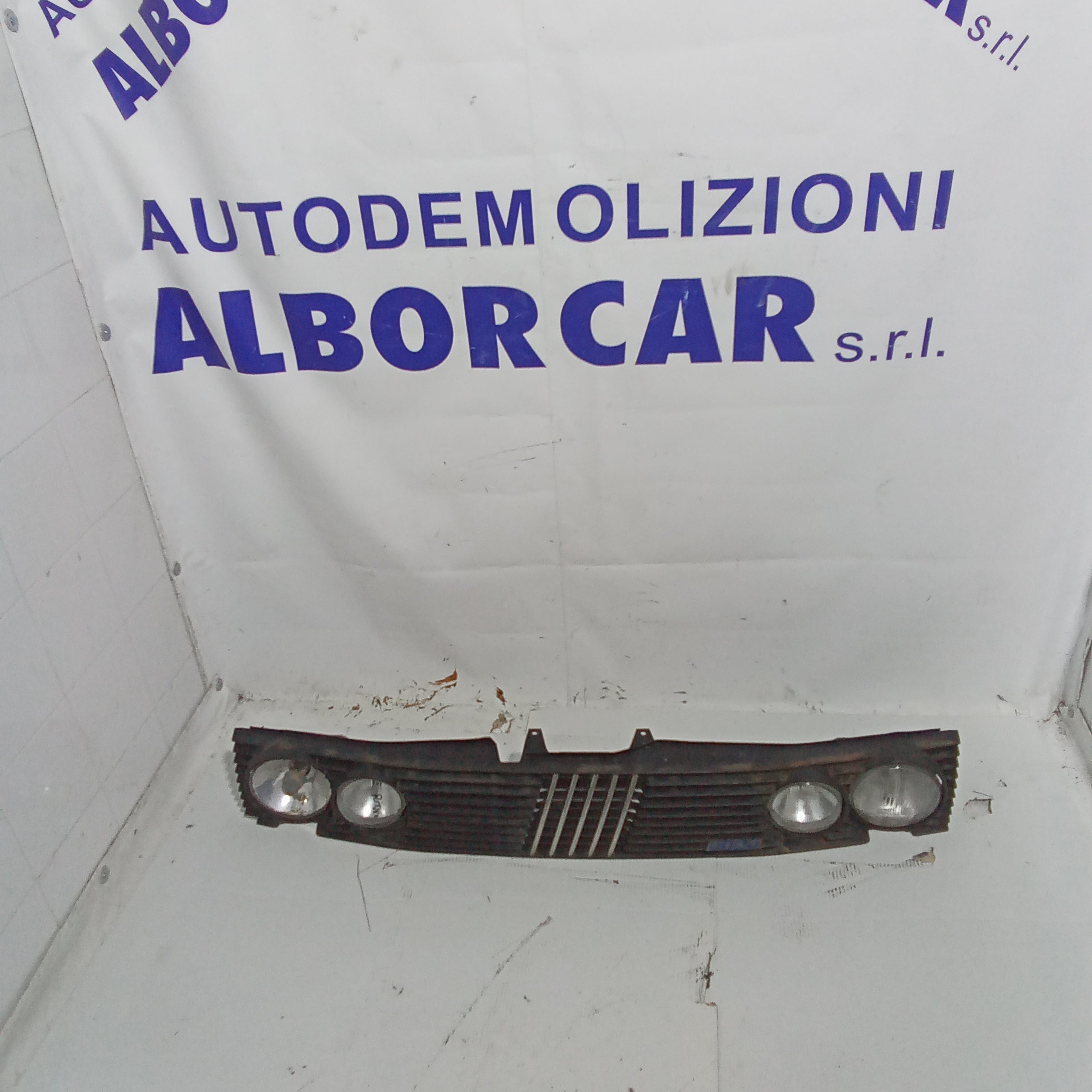 front grille mask complete with headlights Fiat Ritmo 2nd series D - CL