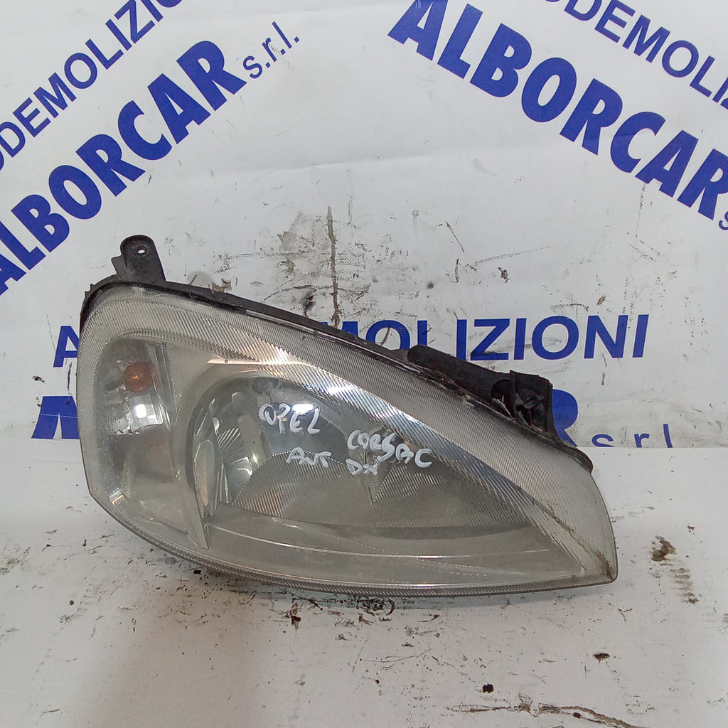 Right front headlamp Opel Corsa year 2001