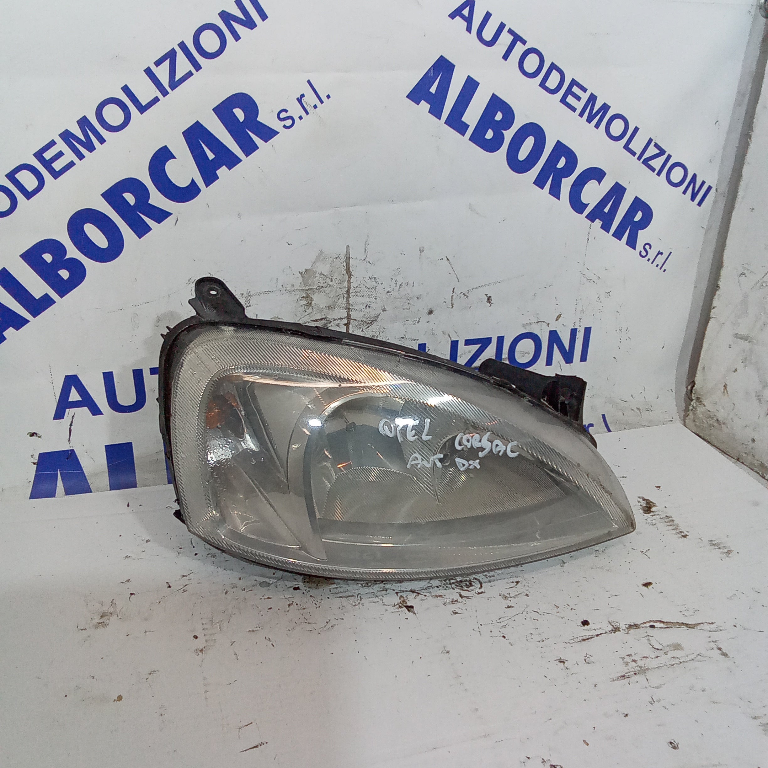 Right front headlamp Opel Corsa year 2001