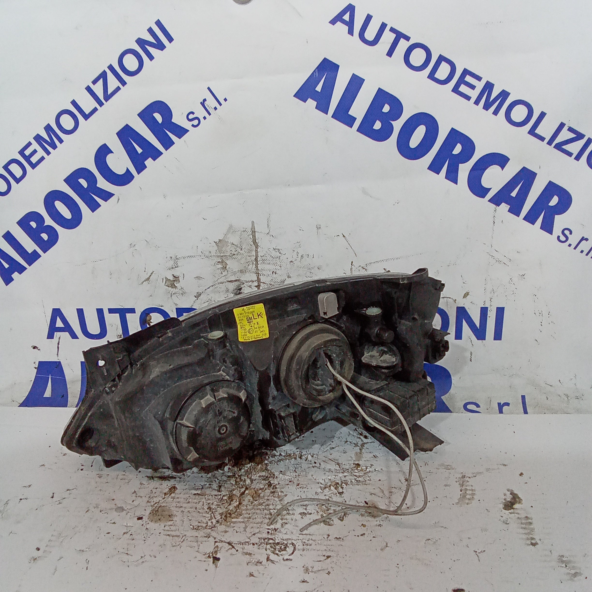 Right front headlamp Opel Corsa year 2001