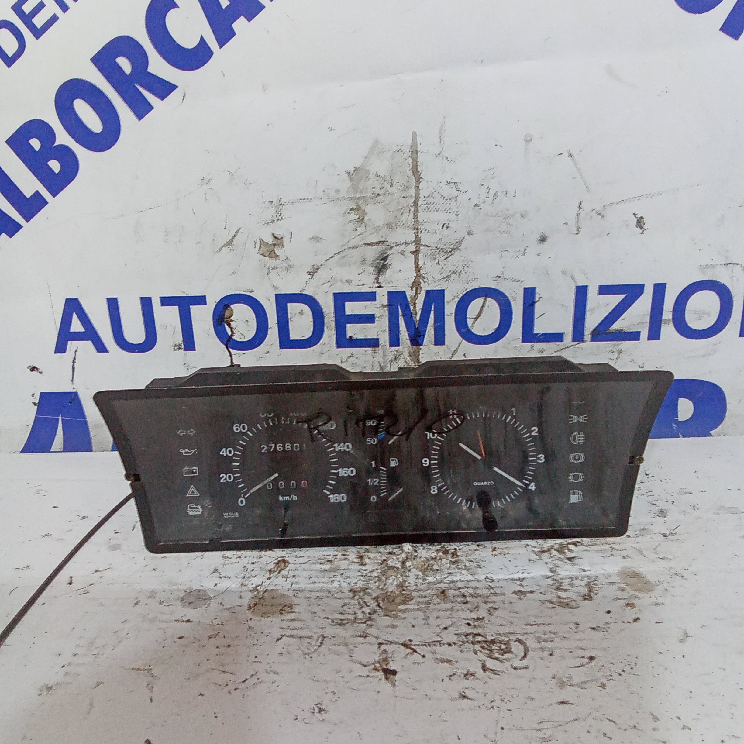 Instrument cluster speedometer Fiat Ritmo D-CL