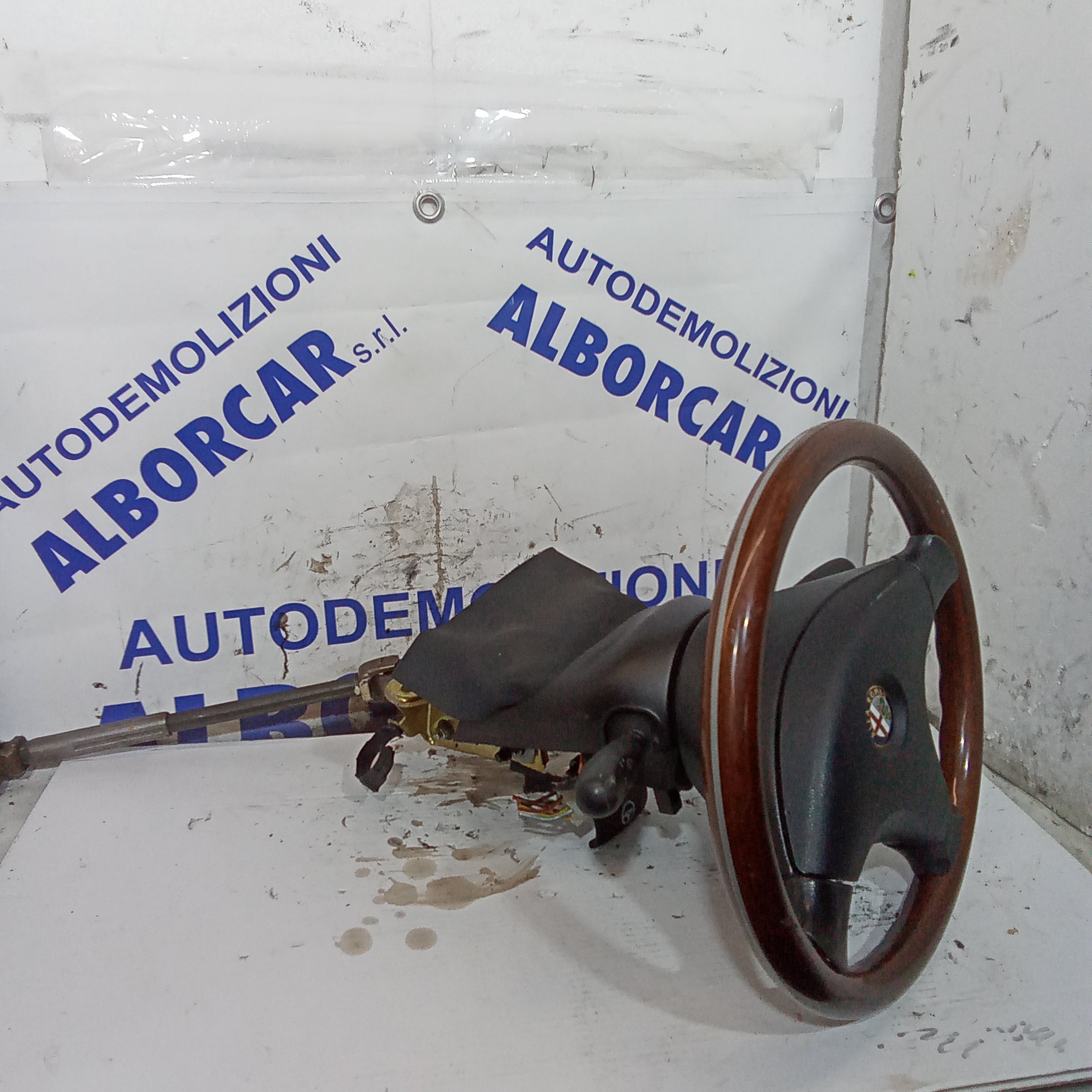 Complete steering column Alfa 156 2.0 petrol year 2001