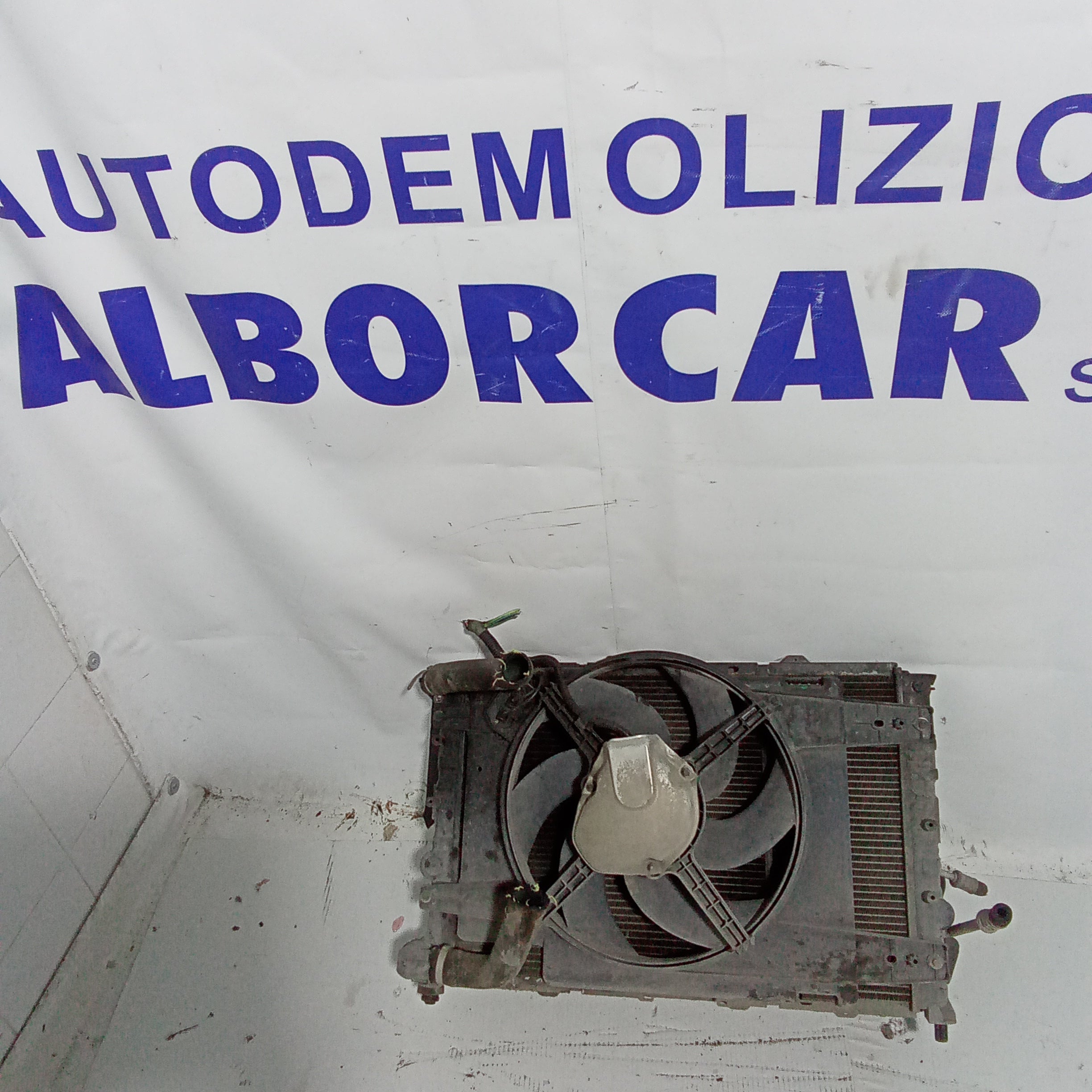 Water cooling radiator Alfa 156 2.0 petrol