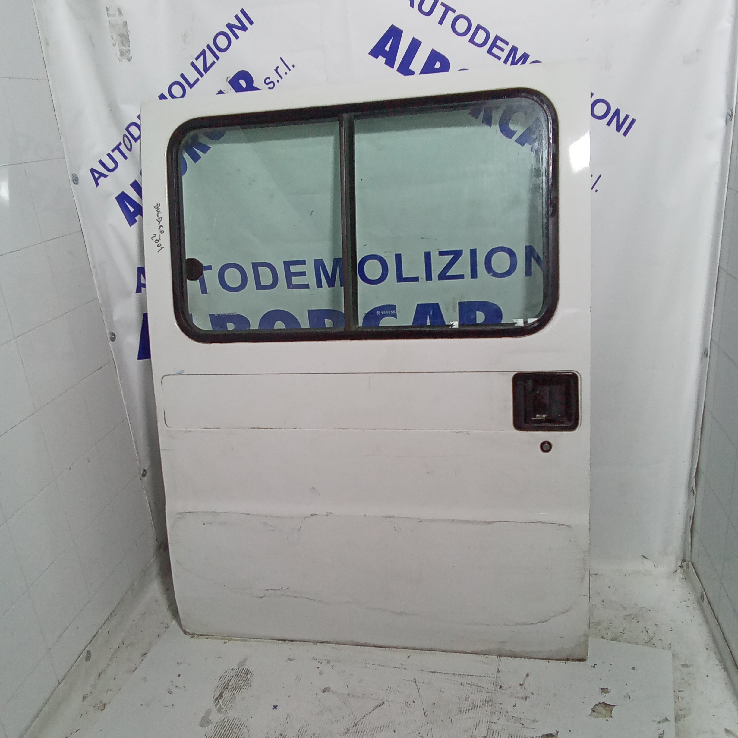 Right side sliding door (complete) Fiat Ducato year 2001