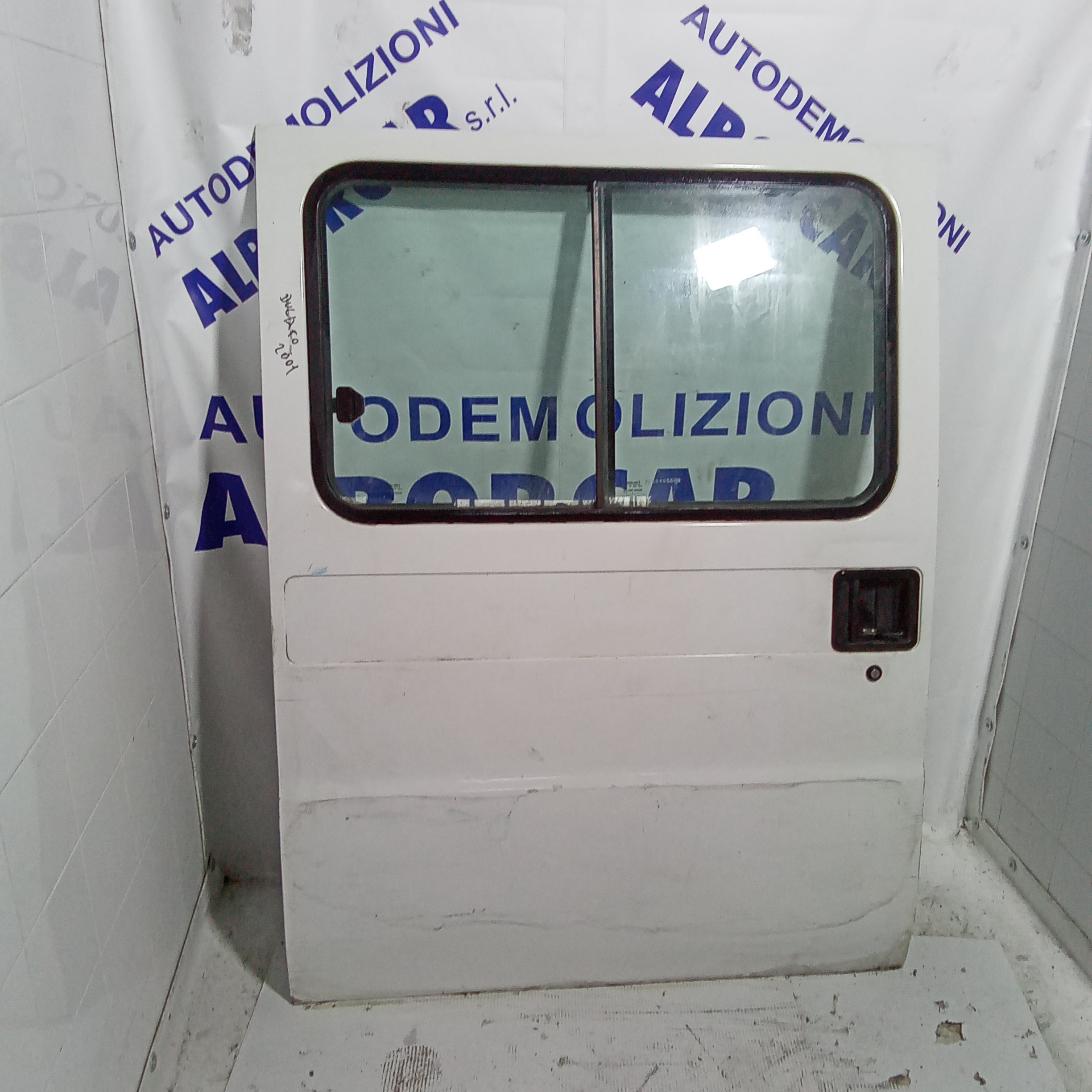 Right side sliding door (complete) Fiat Ducato year 2001