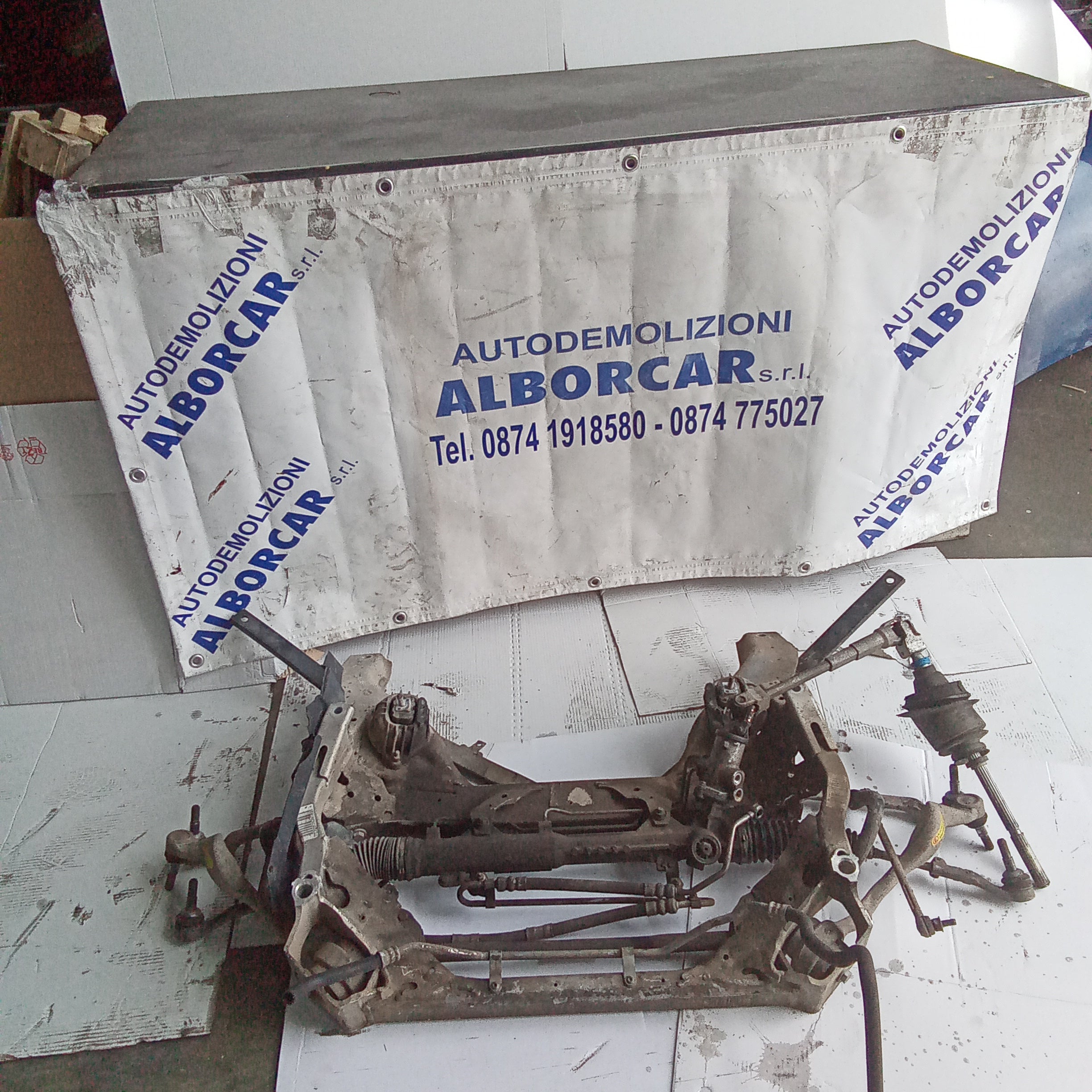 Complete front axle beam for BMW 1 Series year 2008