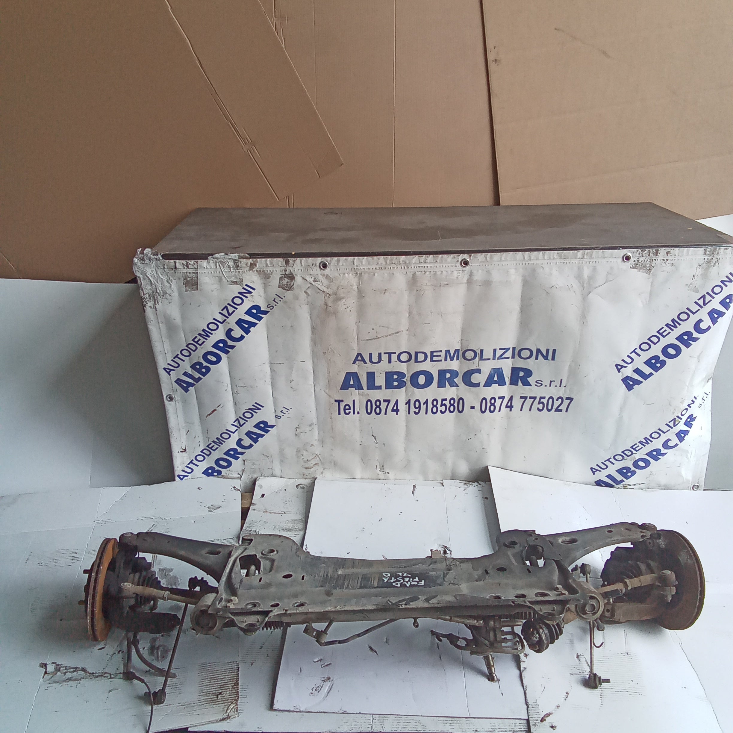 Ponte assale anteriore completo ford fiesta 1.4 tdci anno 2004