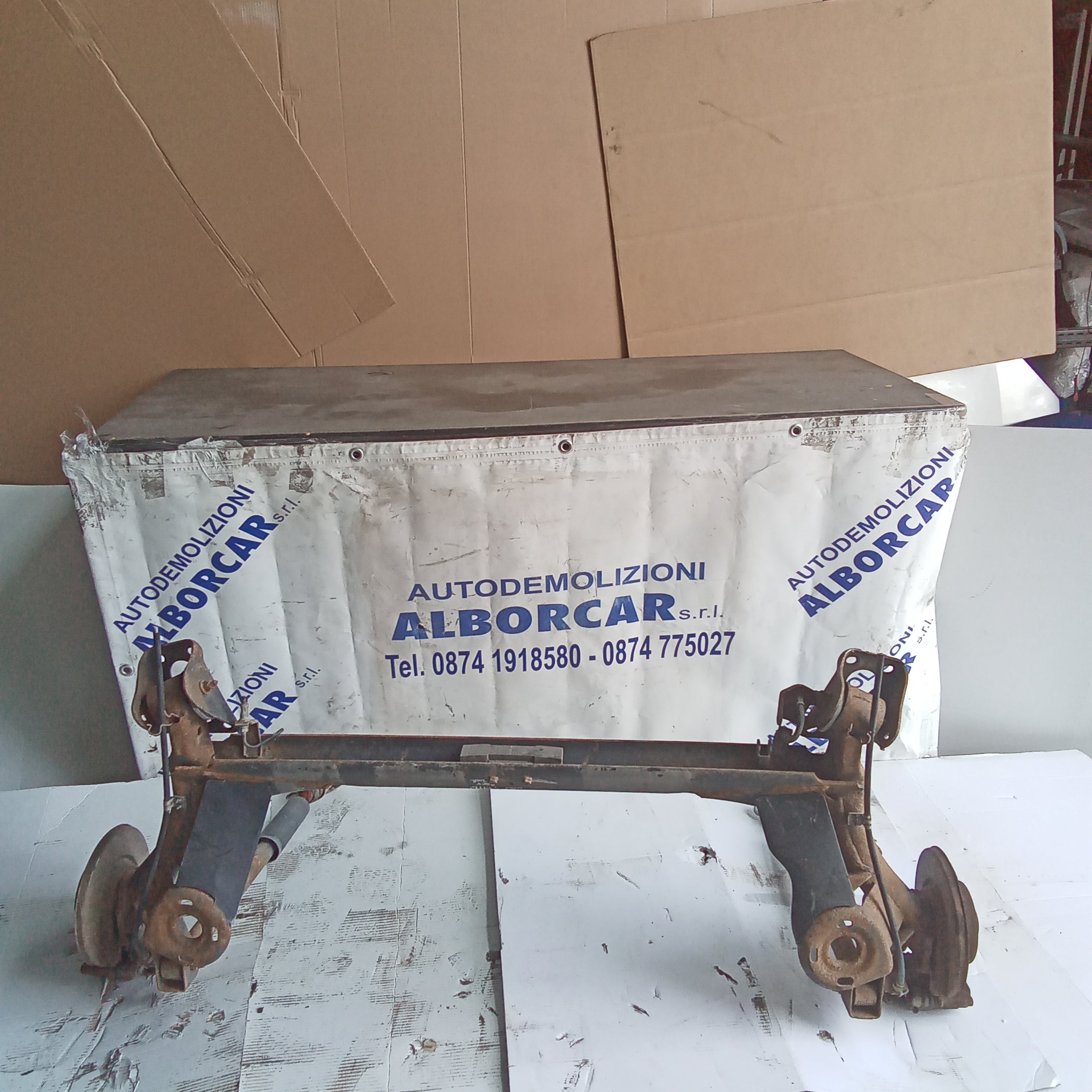 Ponte assale posteriore completo golf 4 serie 1.9tdi anno 2002