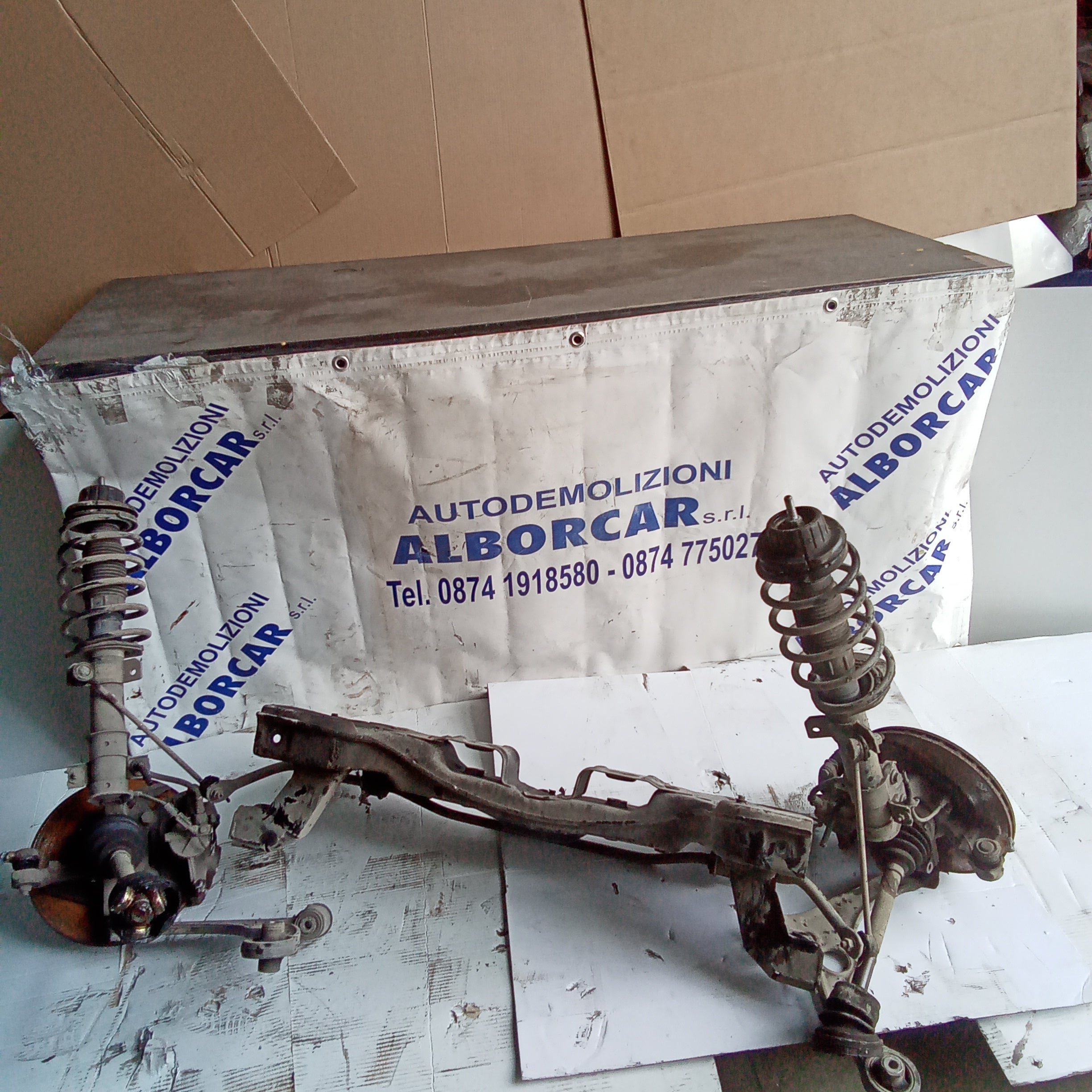 Ponte assale anteriore completo fiat stilo 1.9jtd anno 2004