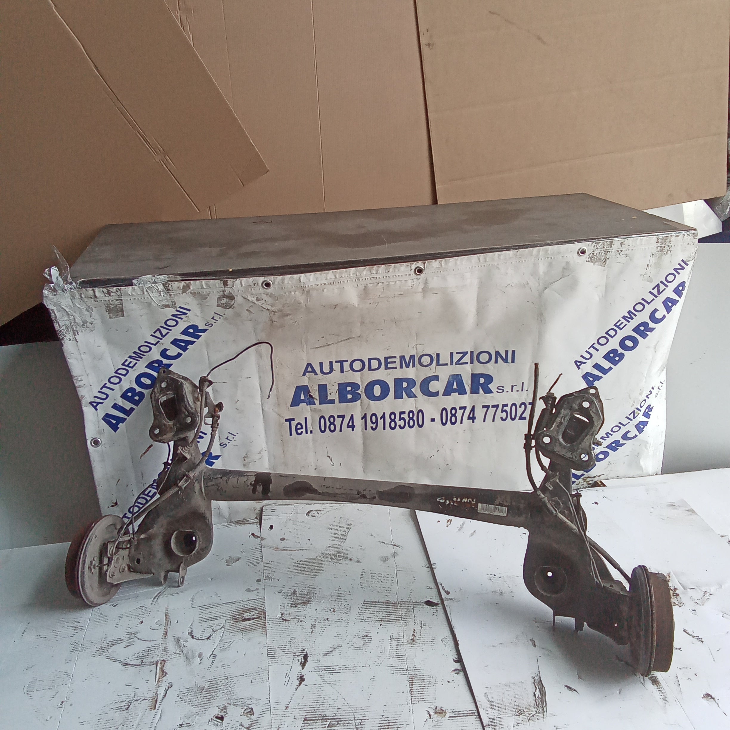 Ponte assale posteriore completo fiat grande punto 1.2 benzina
