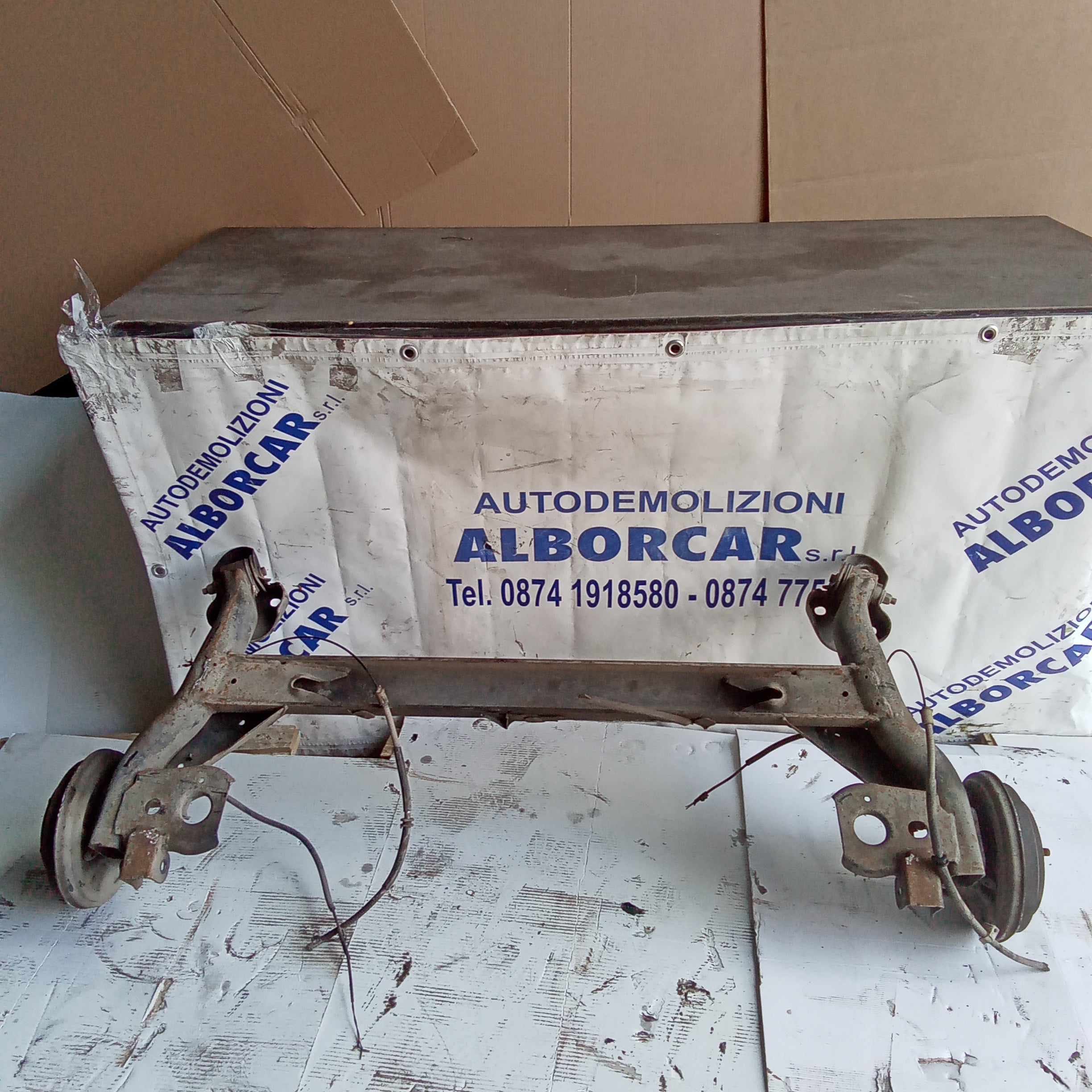 Ponte assale posteriore completo ford fiesta 1.4 cdti anno 2007