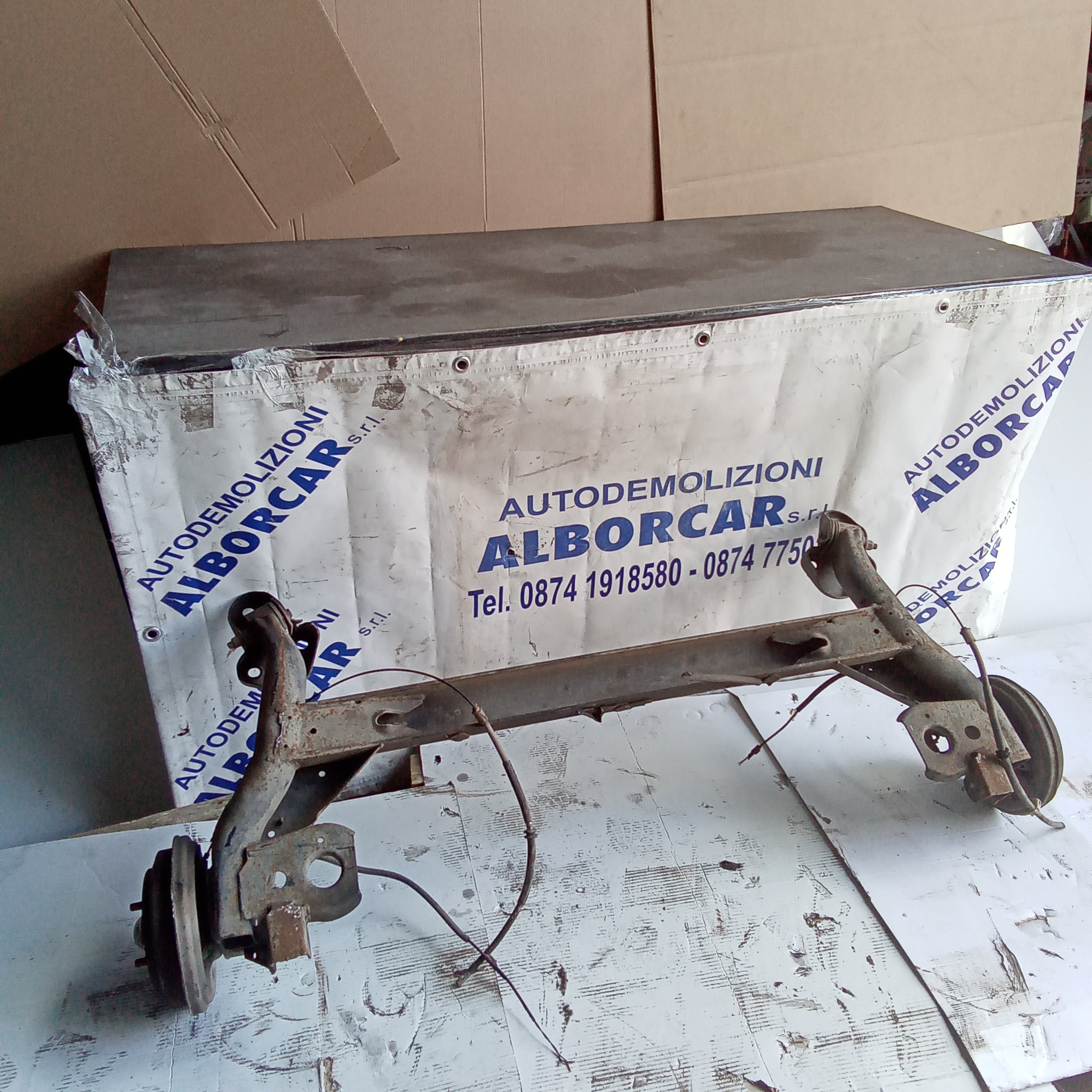 Ponte assale posteriore completo ford fiesta 1.4 cdti anno 2007