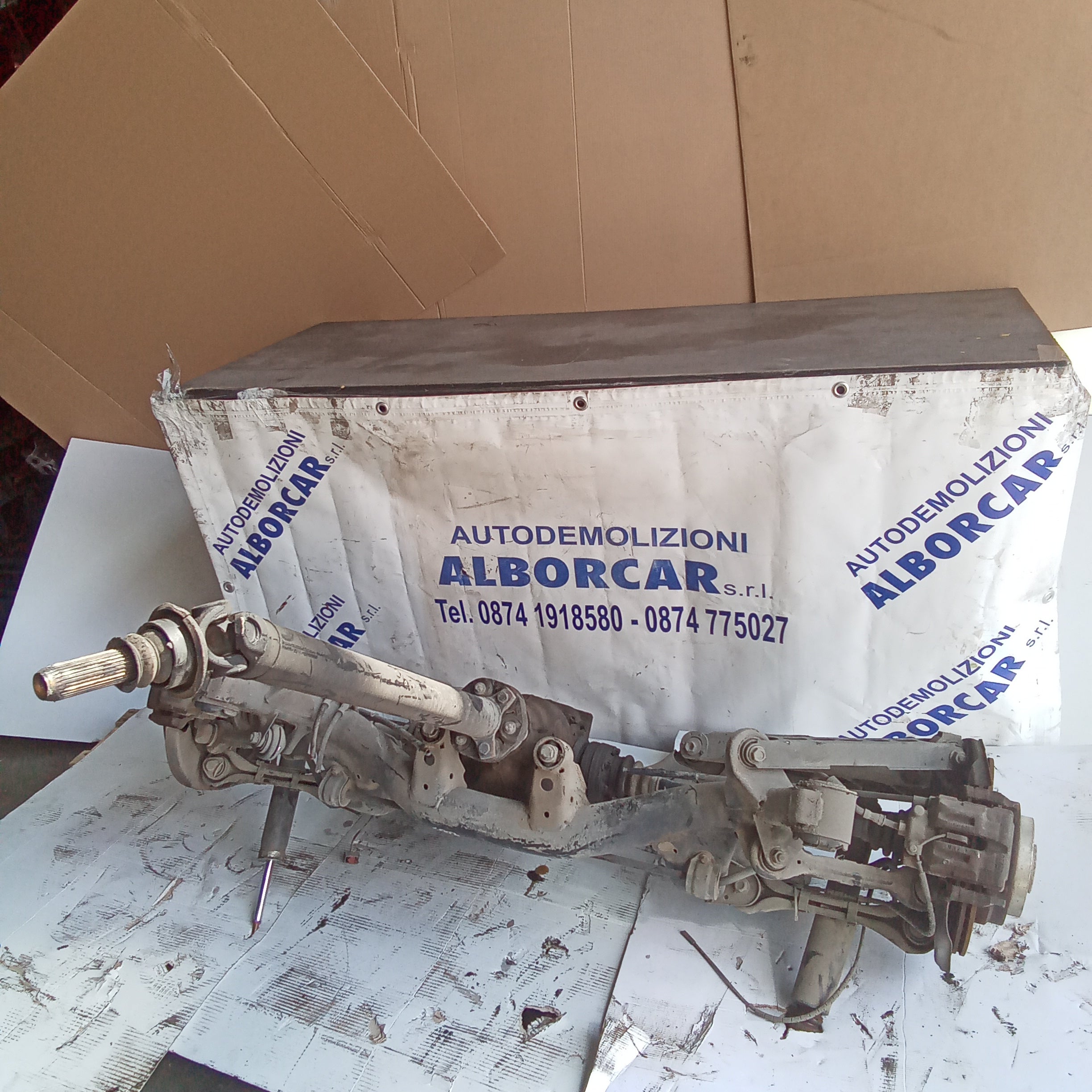 Ponte assale posteriore completo bmw 320d anno 2007