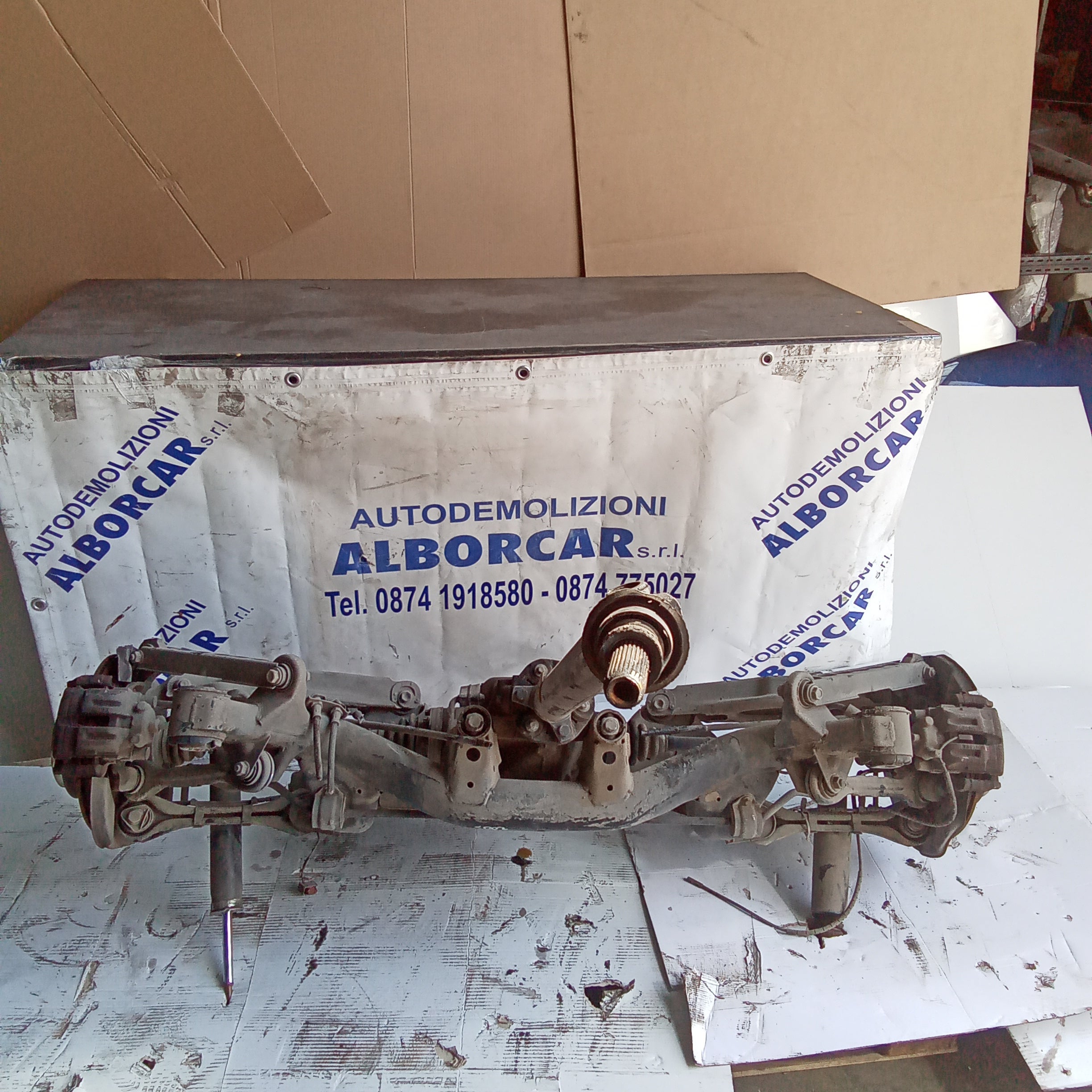Ponte assale posteriore completo bmw 320d anno 2007