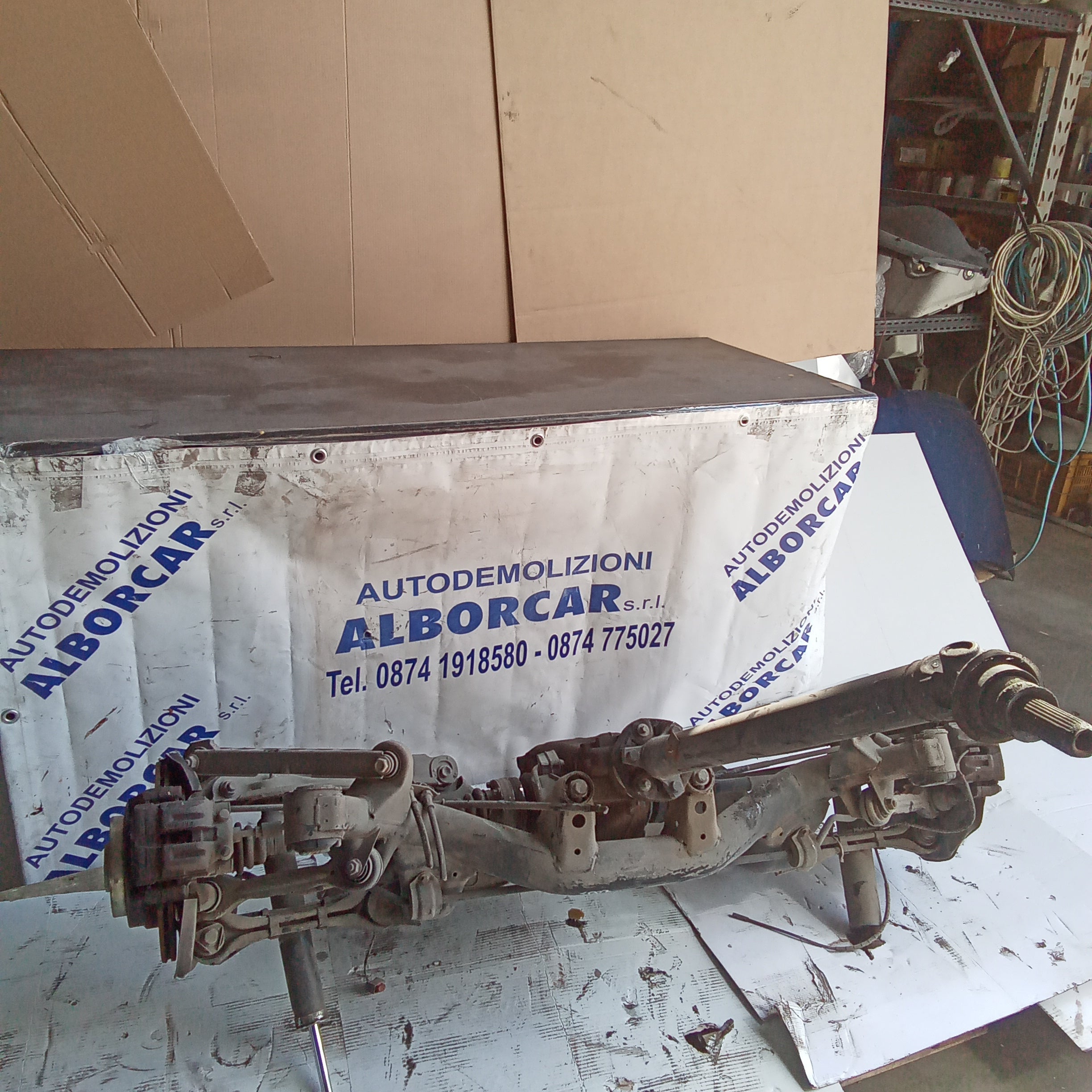 Ponte assale posteriore completo bmw 320d anno 2007