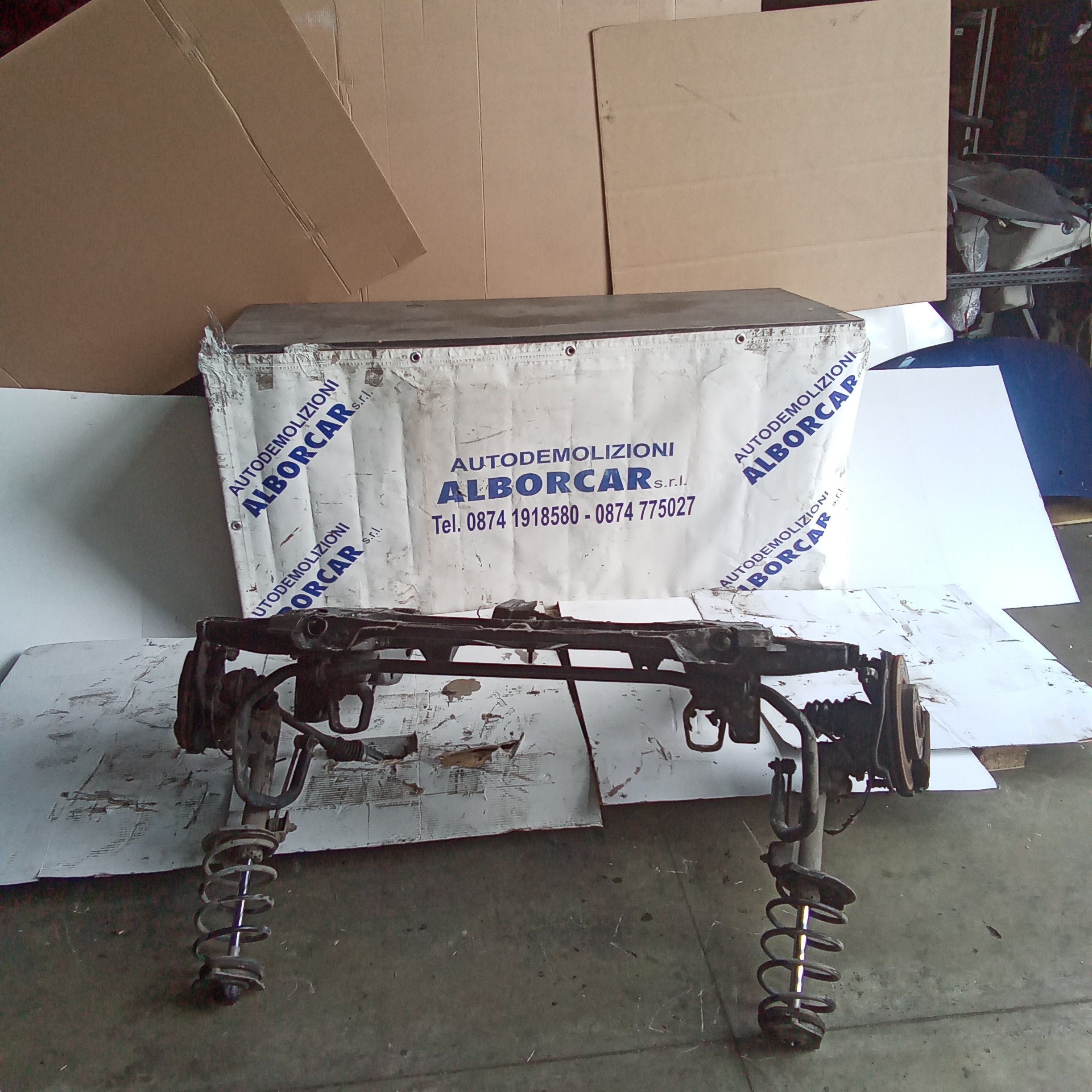 Ponte assale anteriore completo mercedes A170 cdi anno 2008