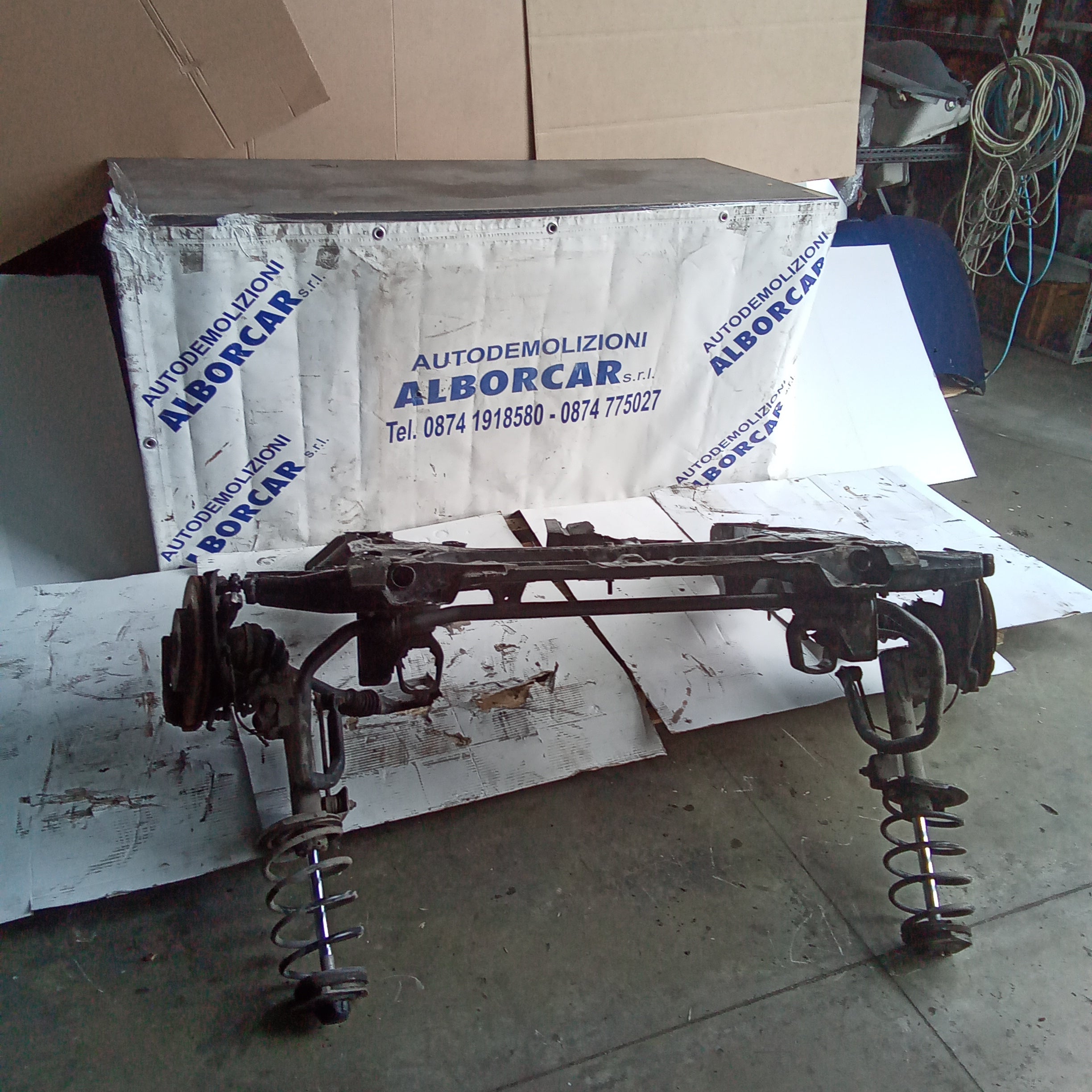 Ponte assale anteriore completo mercedes A170 cdi anno 2008