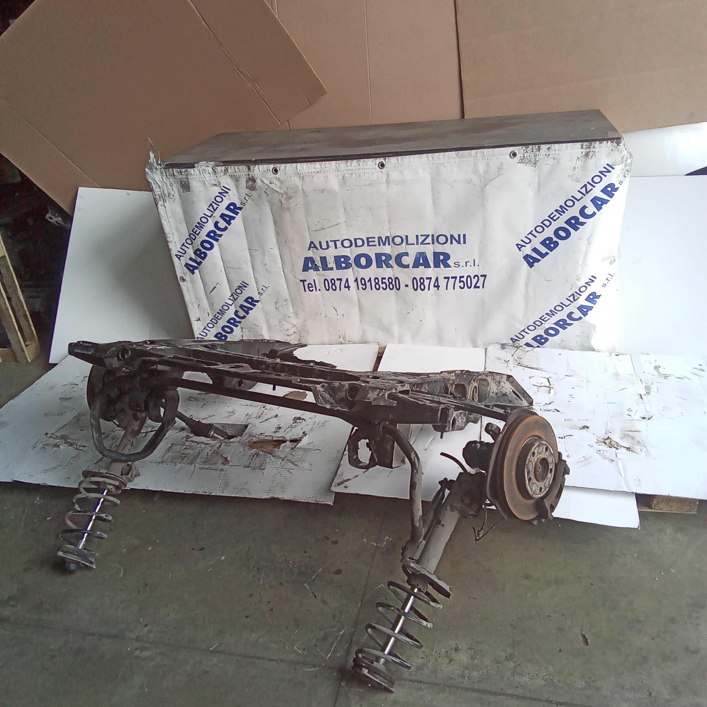 Ponte assale anteriore completo mercedes A170 cdi anno 2008