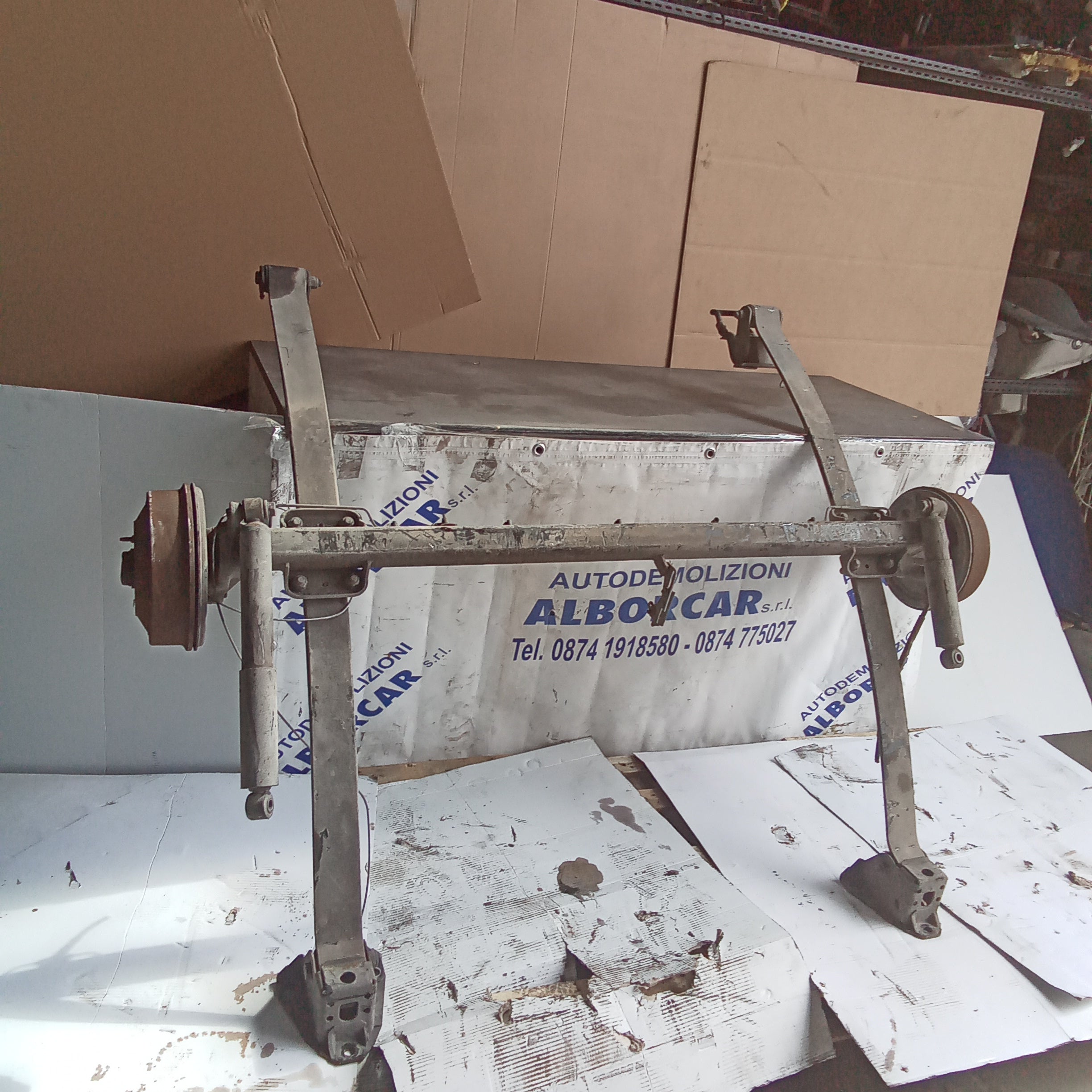 Ponte assale posteriore completo fiat ducato 2.5d anno 2001
