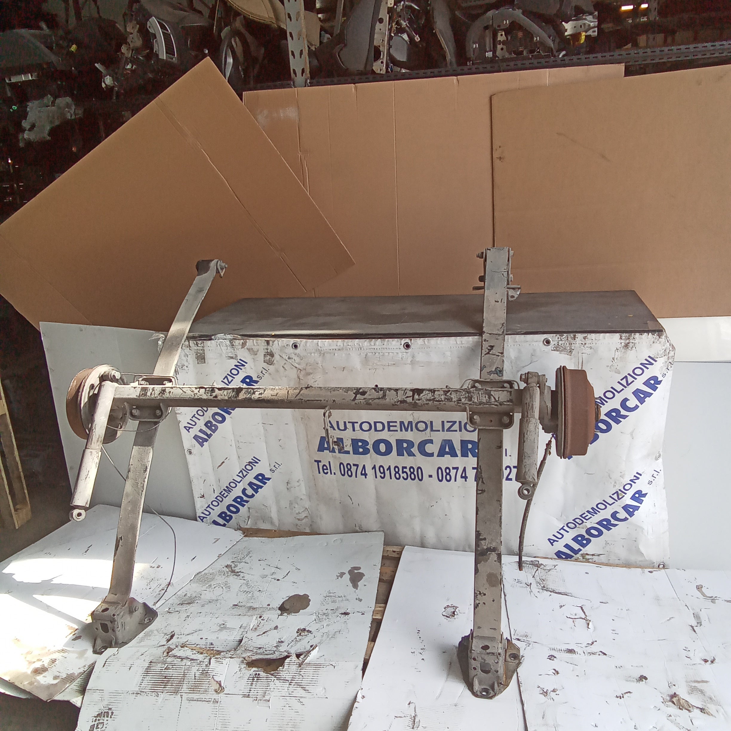 Ponte assale posteriore completo fiat ducato 2.5d anno 2001